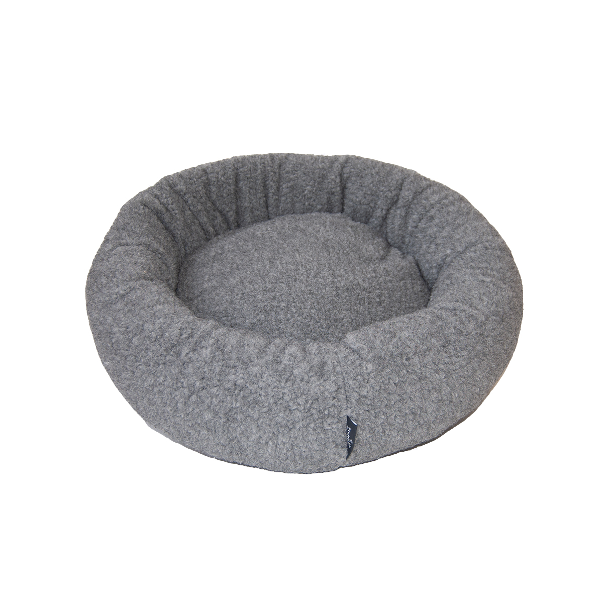 Project Blu Donut Dog Bed, Grey