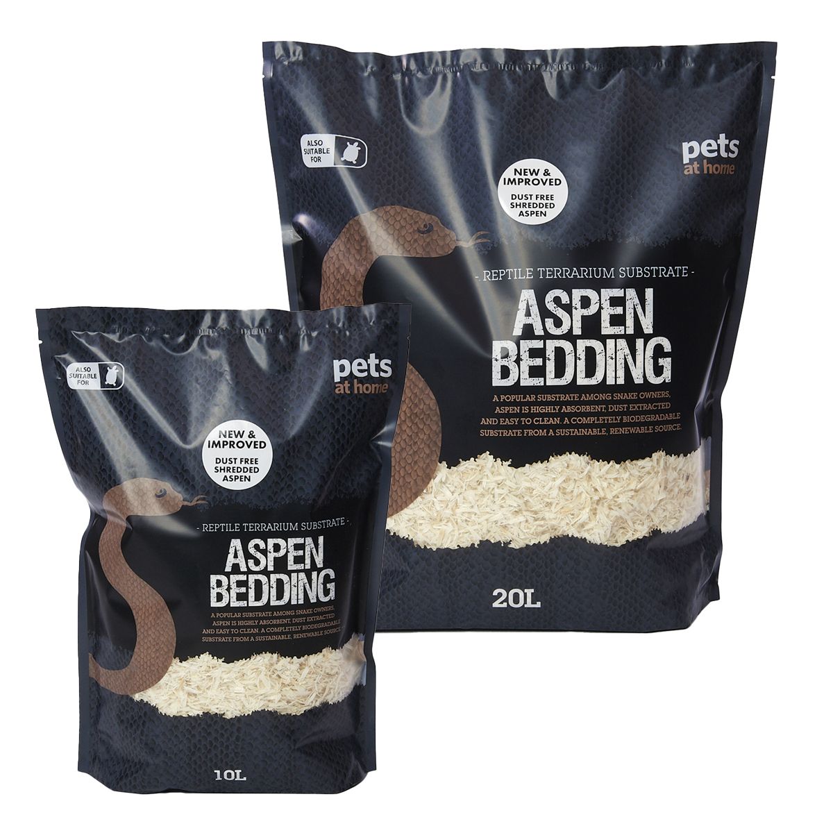 Aspen Wood Shavings Pet Bedding – 19 Lbs, 5 Cu Ft – 99.9% Dust Free, Kiln-Dried