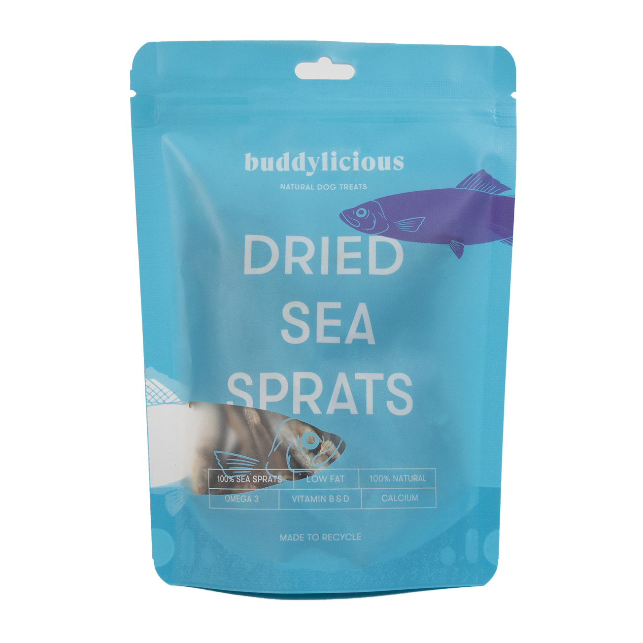 Buddylicious Dried Sea Sprats Dog Treats