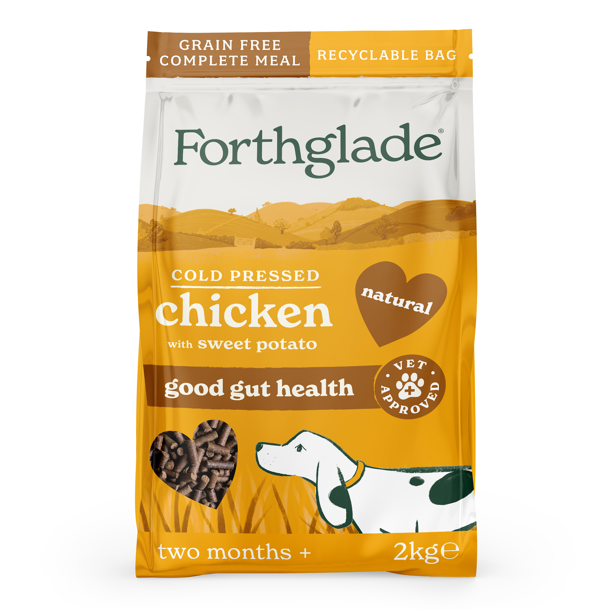 Forthglade Natural Cold Pressed Grain Free Complete Dry