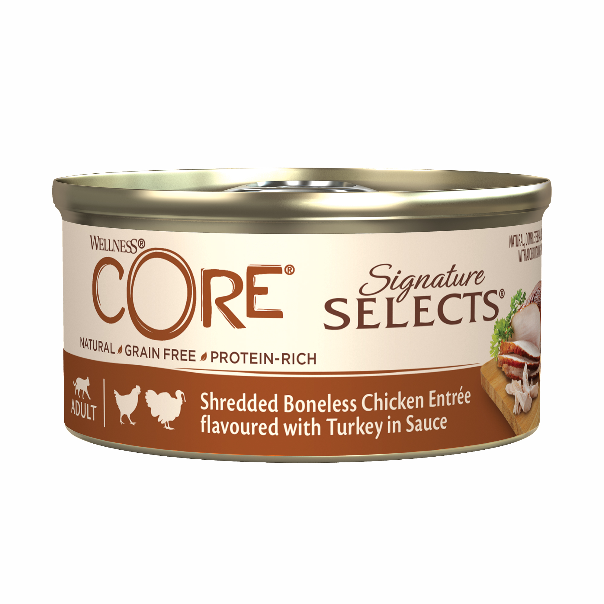 Wellness Core Signature Selects Adult Wet Cat Food Chicken with Turkey