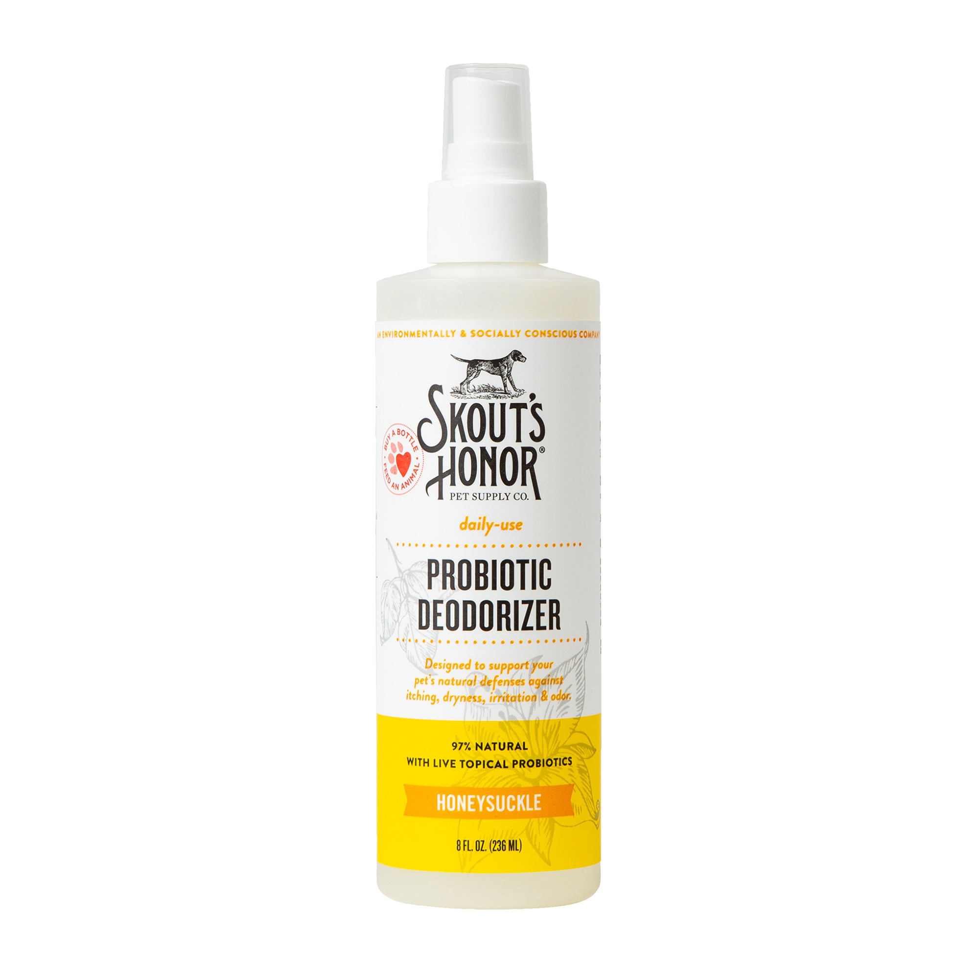 Skout's Honor Probiotic Deodoriser Spray for Dogs &