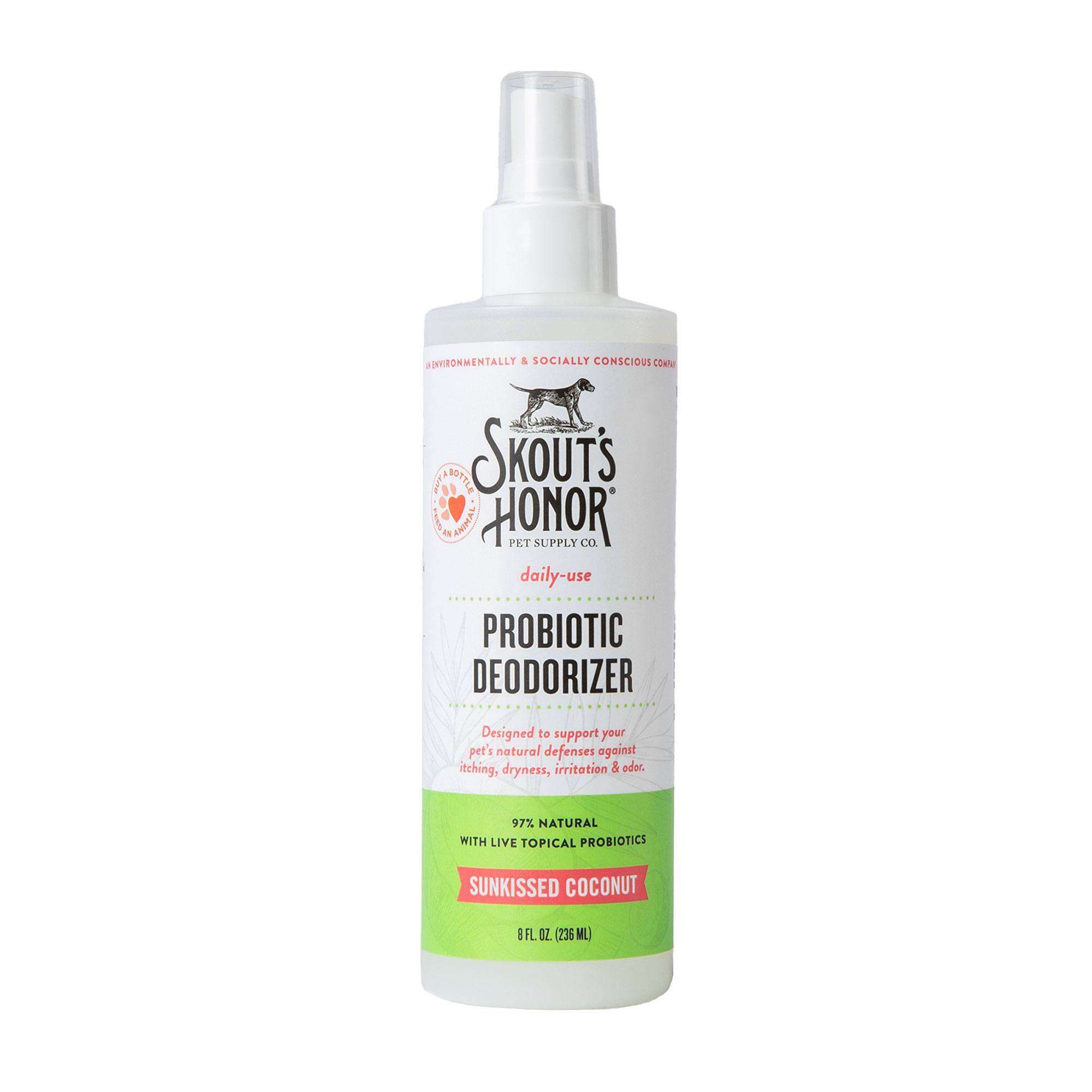 Skout's Honor Probiotic Deodoriser Spray for Dogs &