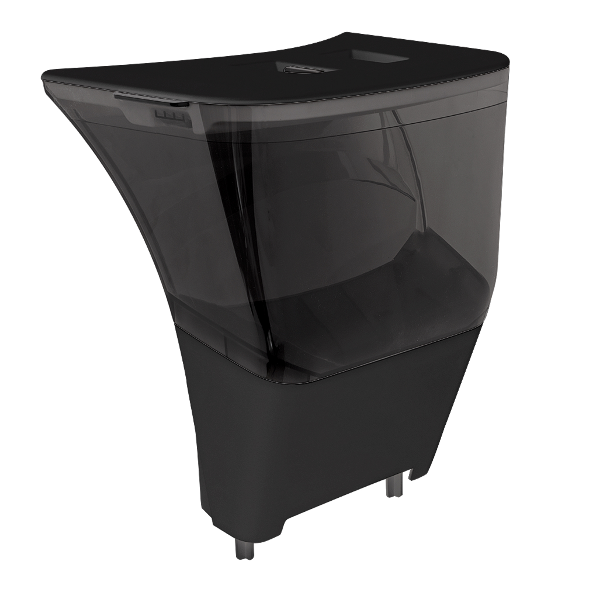 Litter Hopper with Bonnet Black