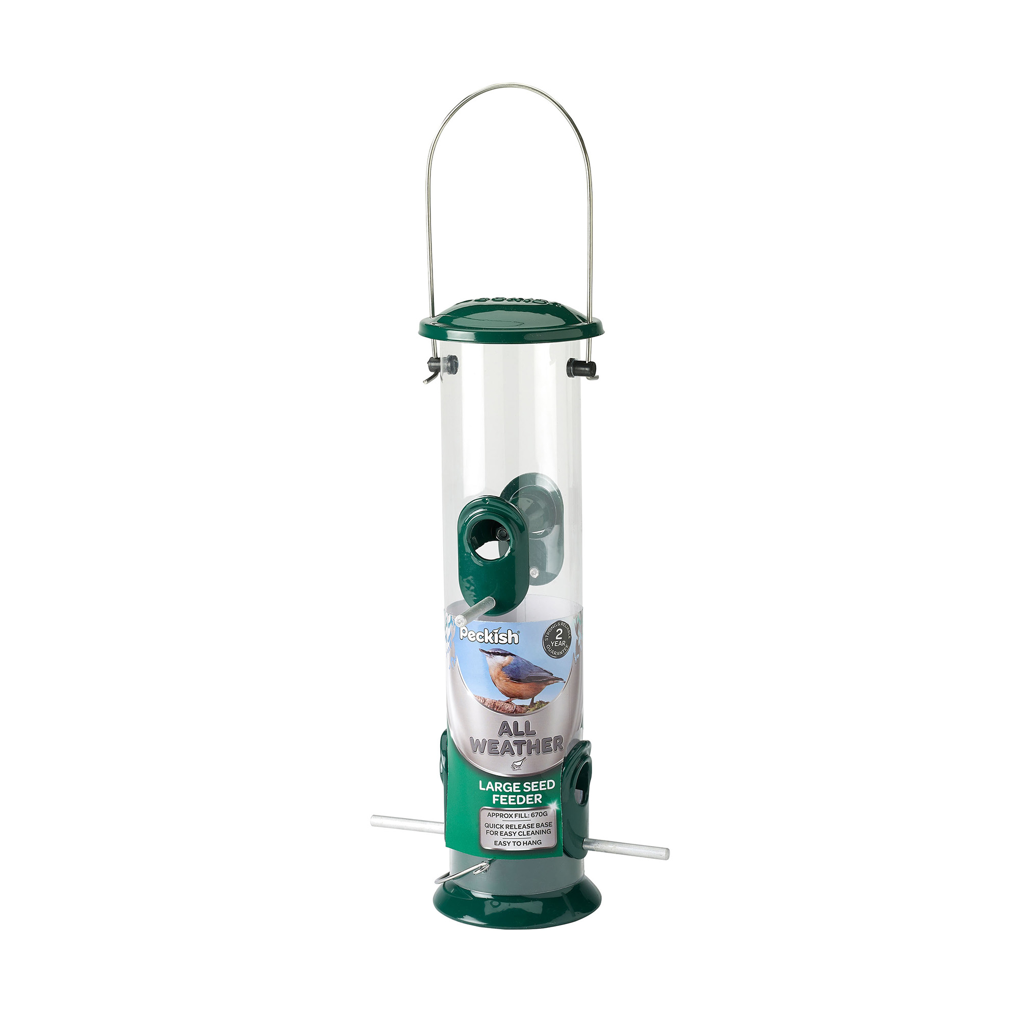 Peckish All Weather Seed Wild Bird Feeder