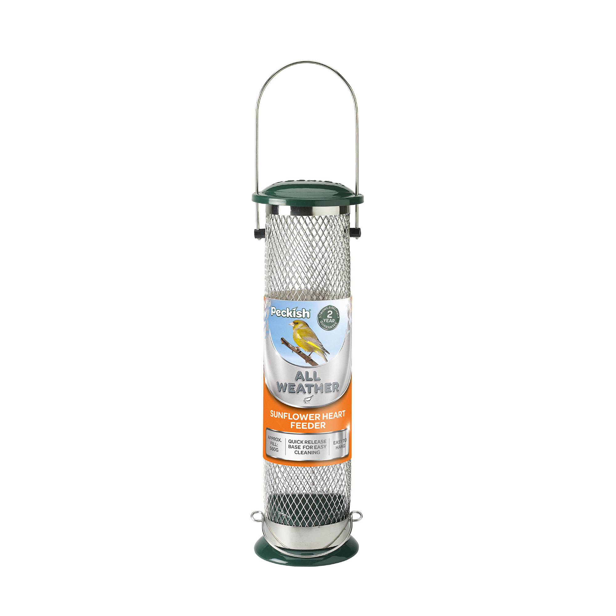 Peckish All Weather Sunflower Heart Wild Bird Feeder