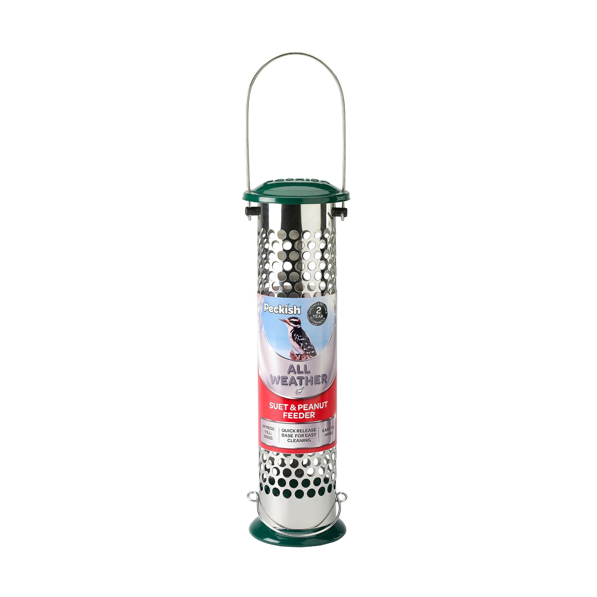 Peckish All Weather Suet & Peanut Wild Bird Feeder