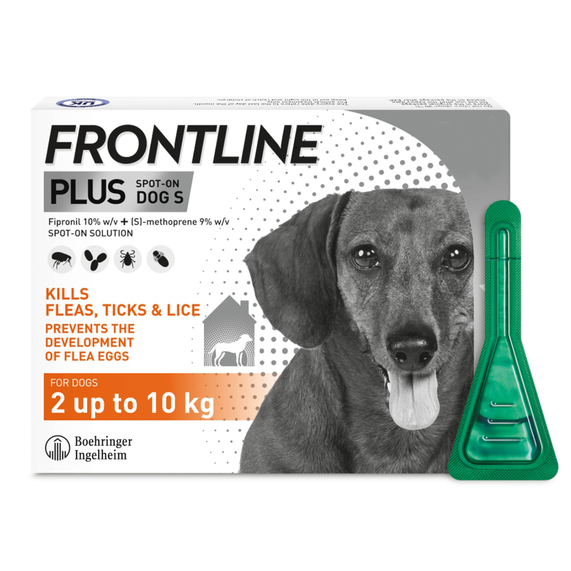 Frontline Plus Flea Tick Spot On Treatment Small Dog Pets