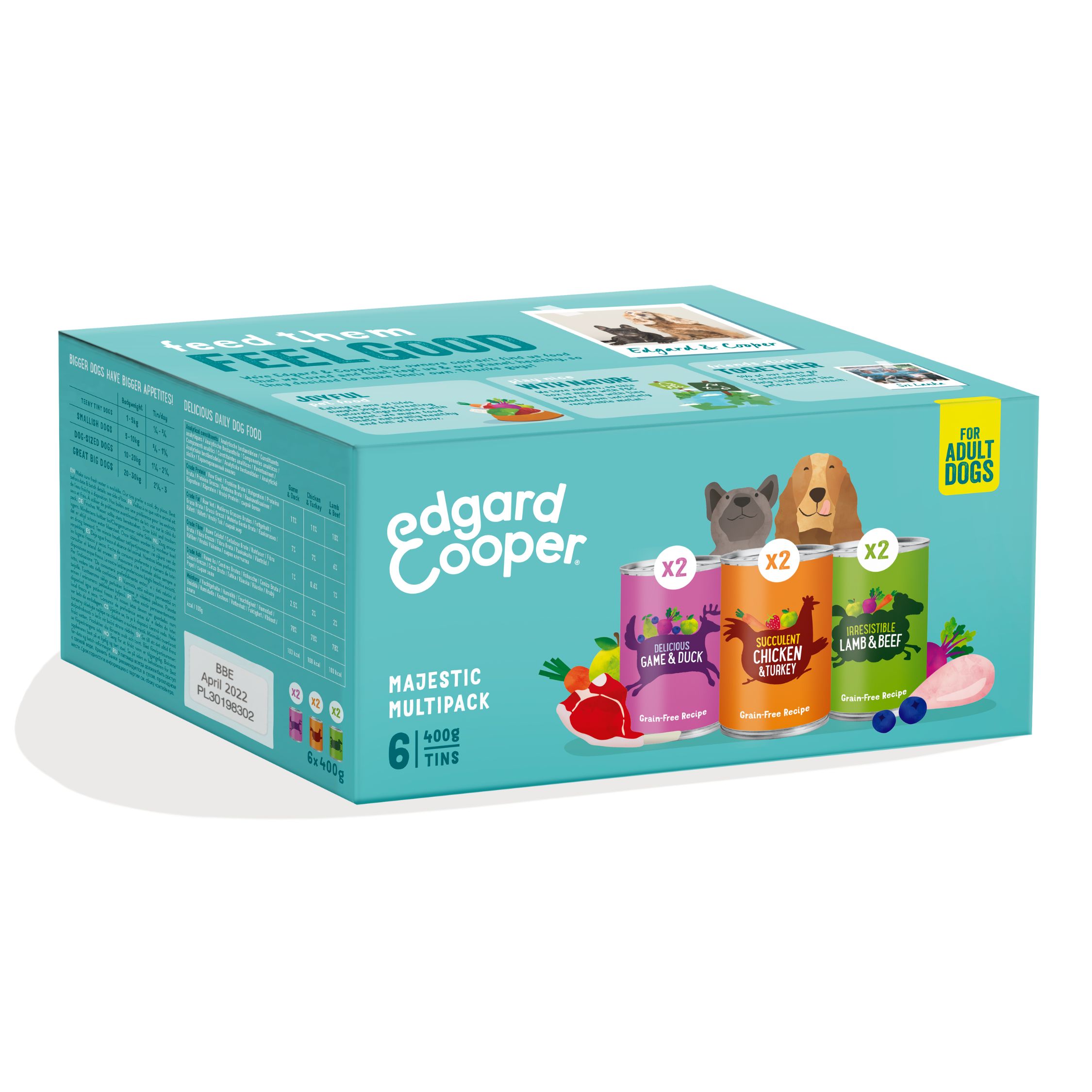 Edgard & Cooper Grain Free Adult Wet Dog