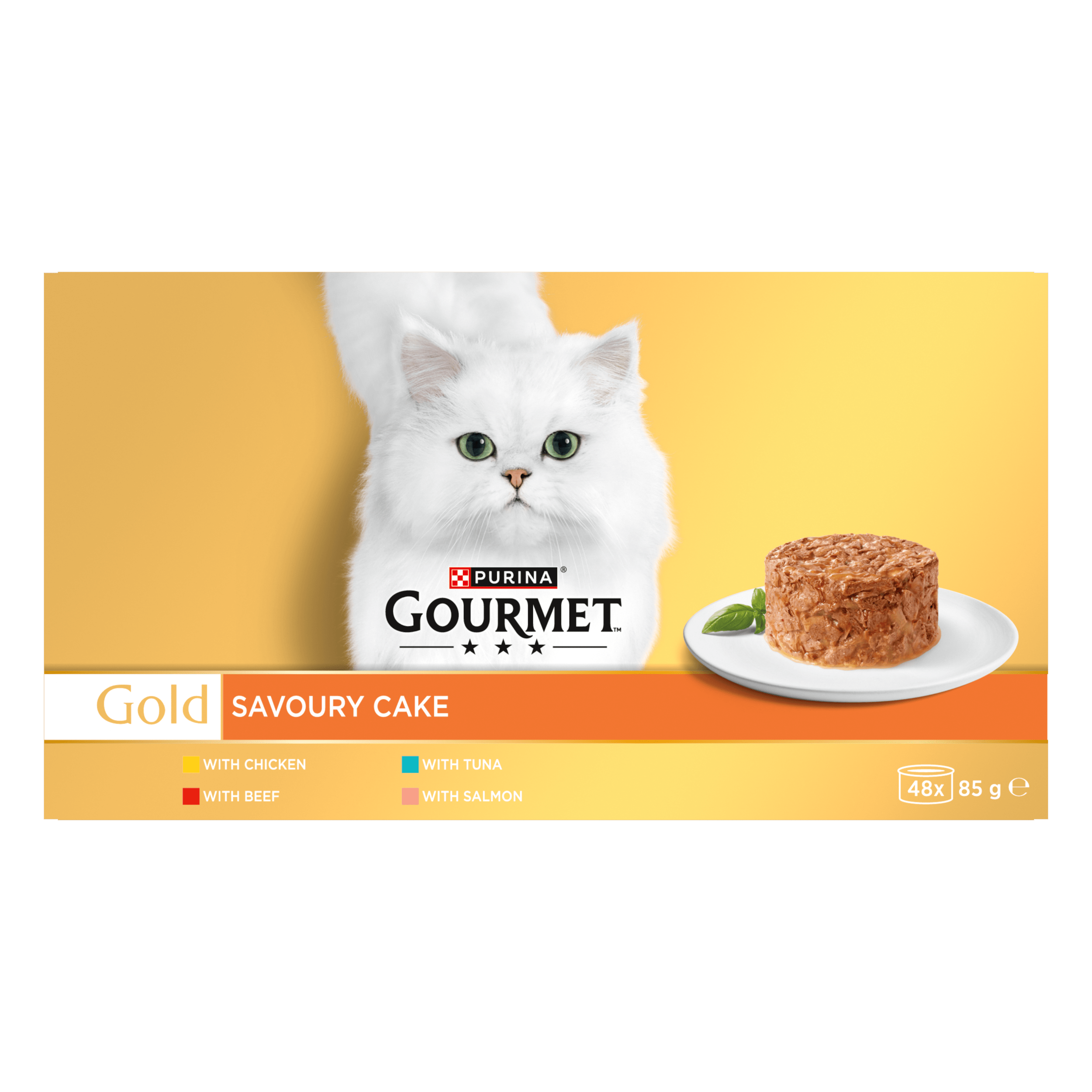 Gourmet Gold Savoury Cake Wet Adult Cat Food