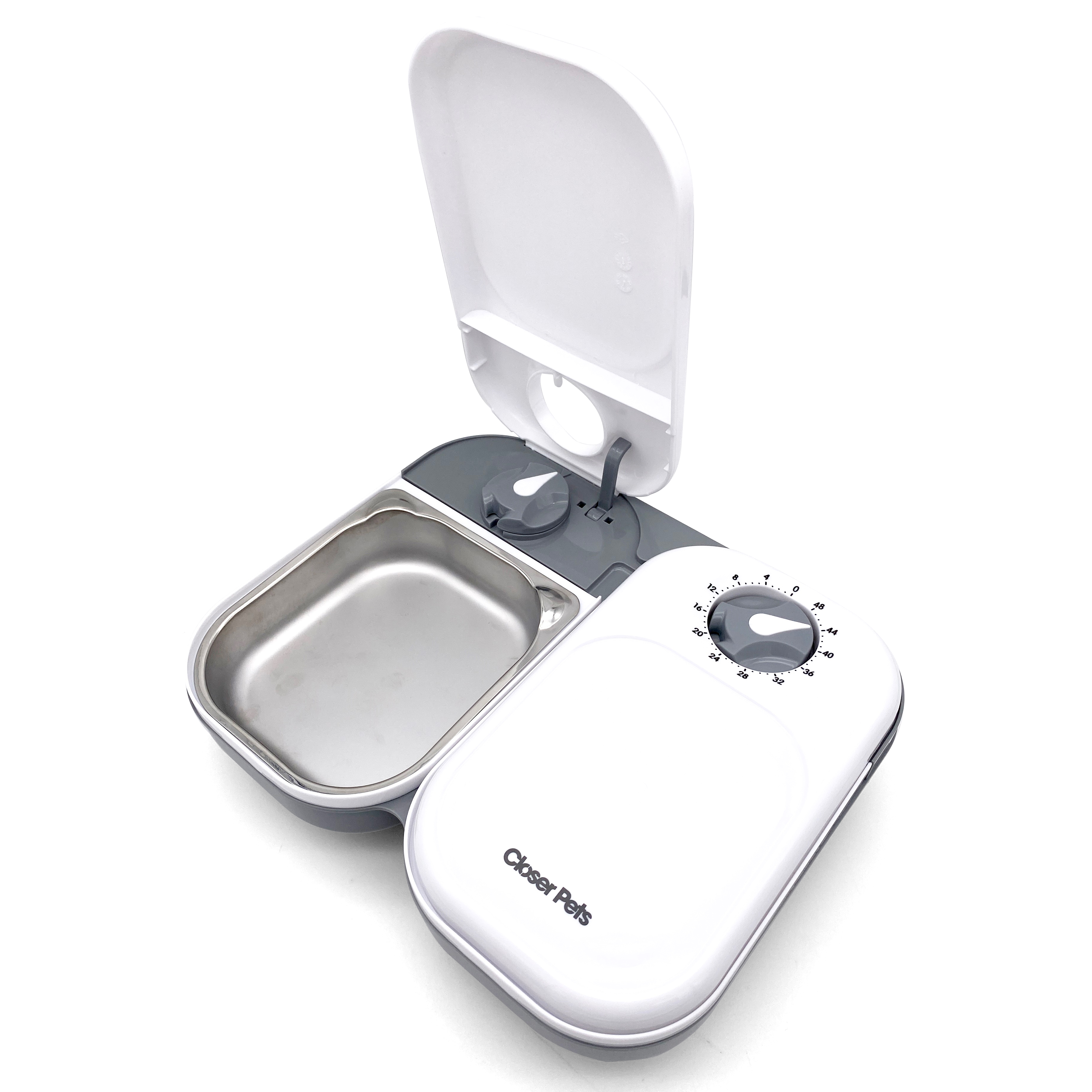 Closer Pets Two-Meal Automatic Dry & Wet Food