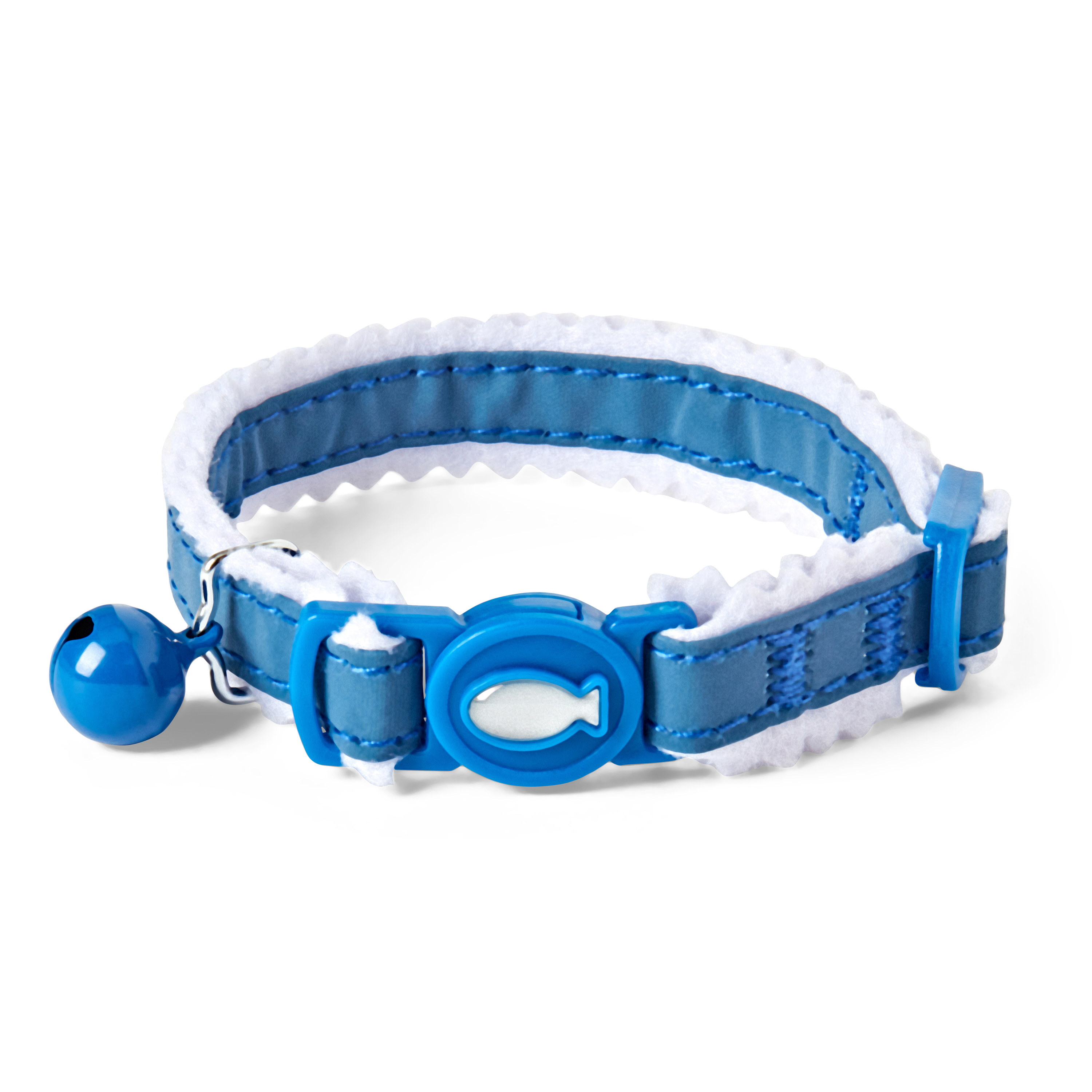 Pets at Home Reflective Cat Collar Blue