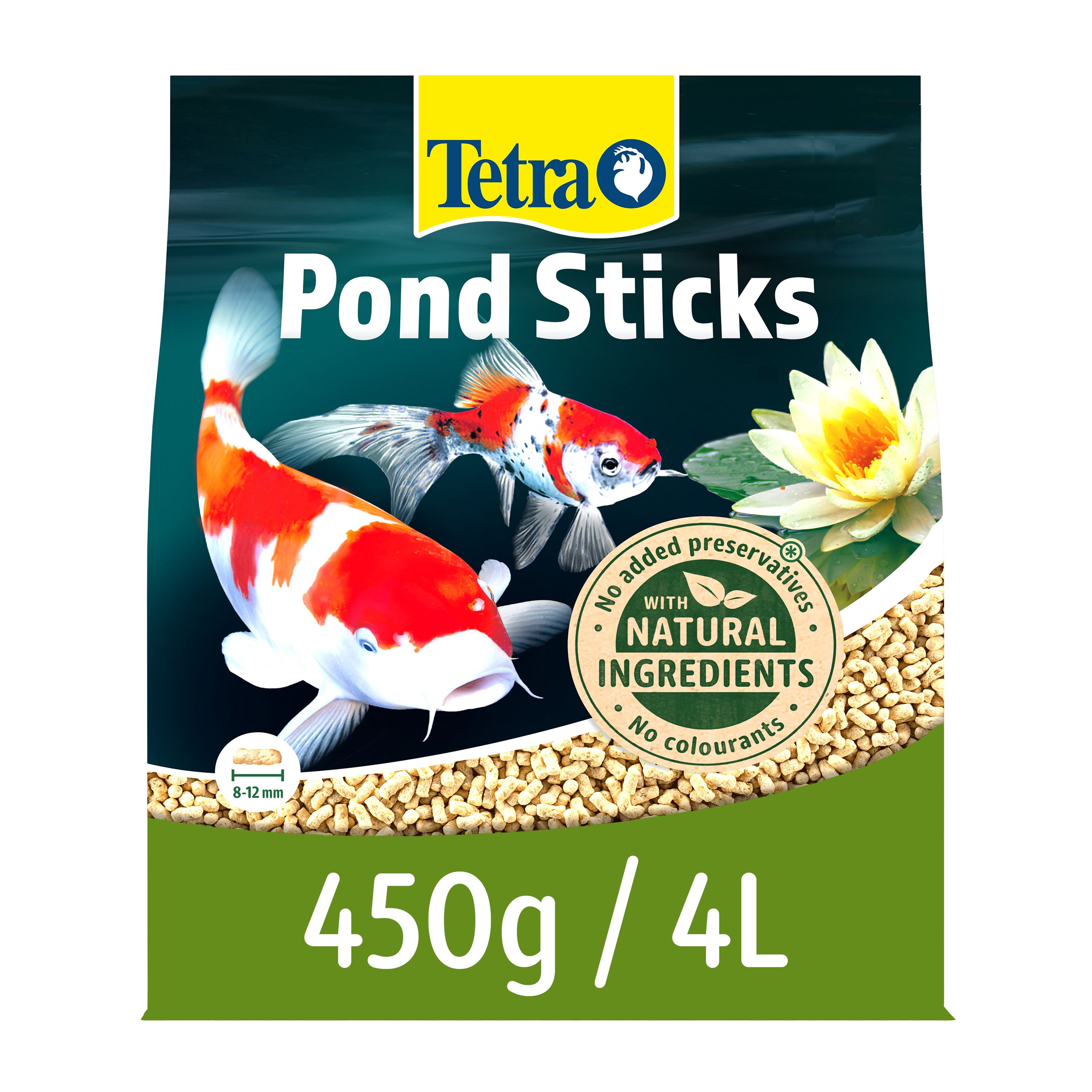 450g 4 litre TETRA POND STICKS FLOATING KOI FISH FOOD DAILY DIET BAG GOLDFISH - Image 2