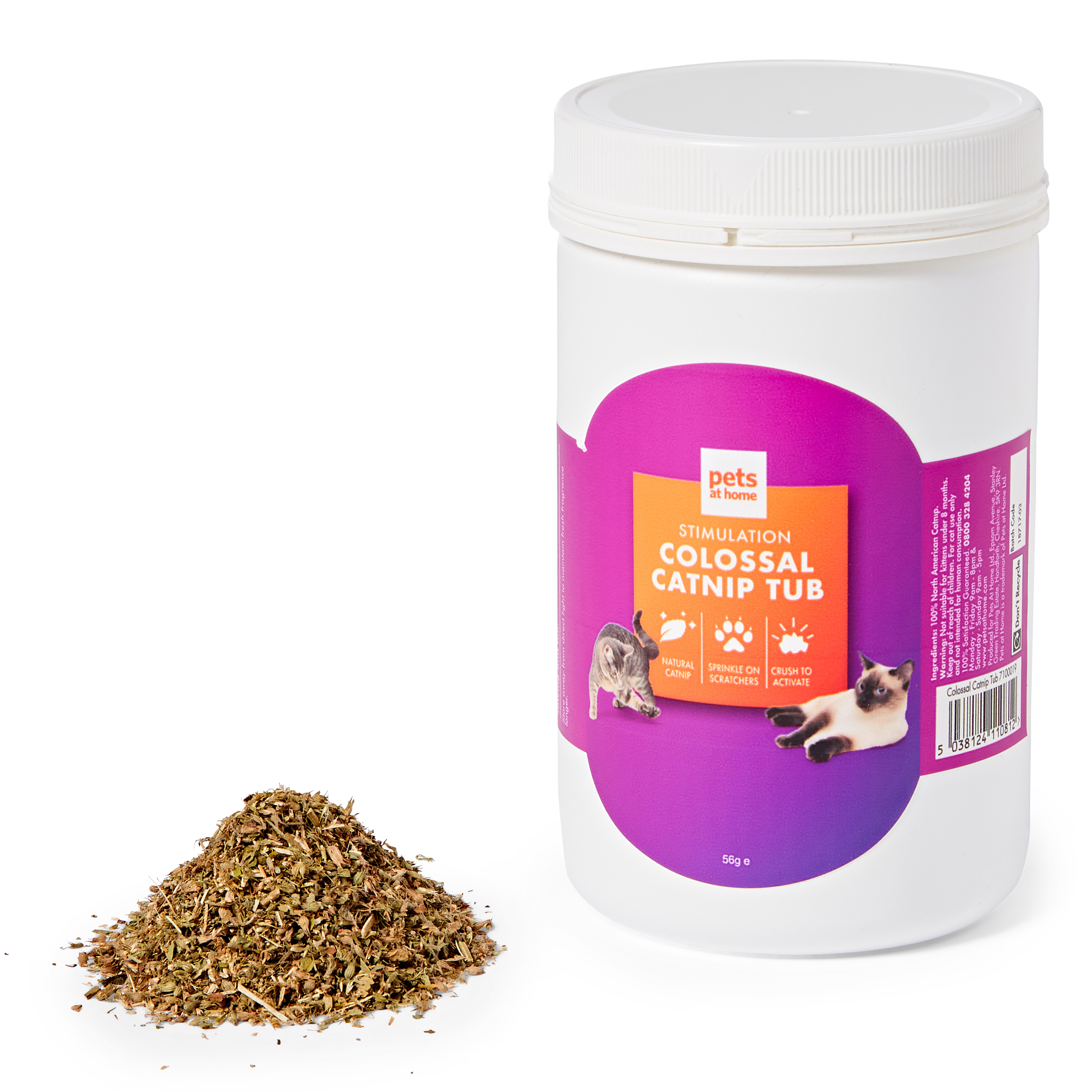 Pets at Home Colossal Catnip Tub