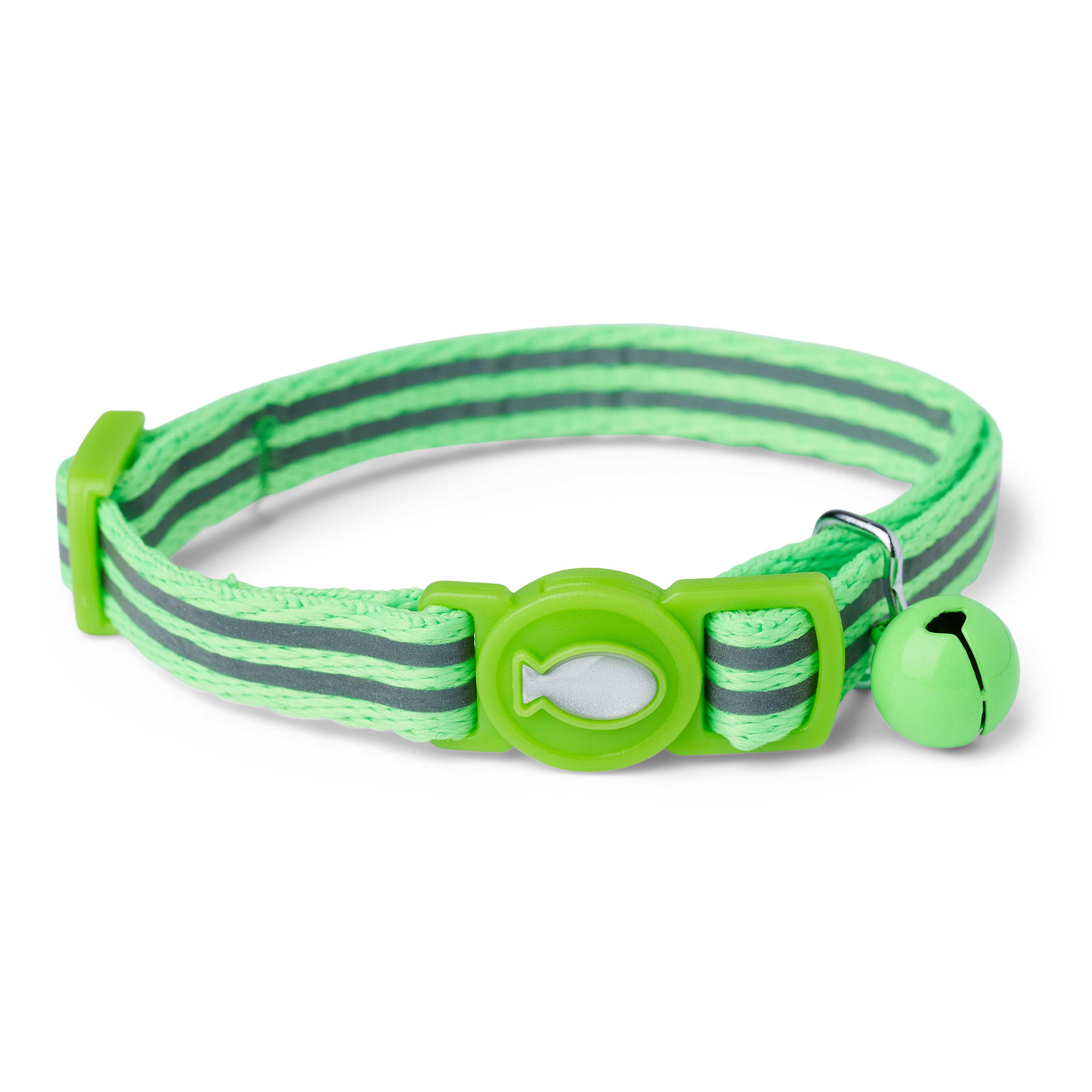 Pets at Home Reflective Cat Collar Green