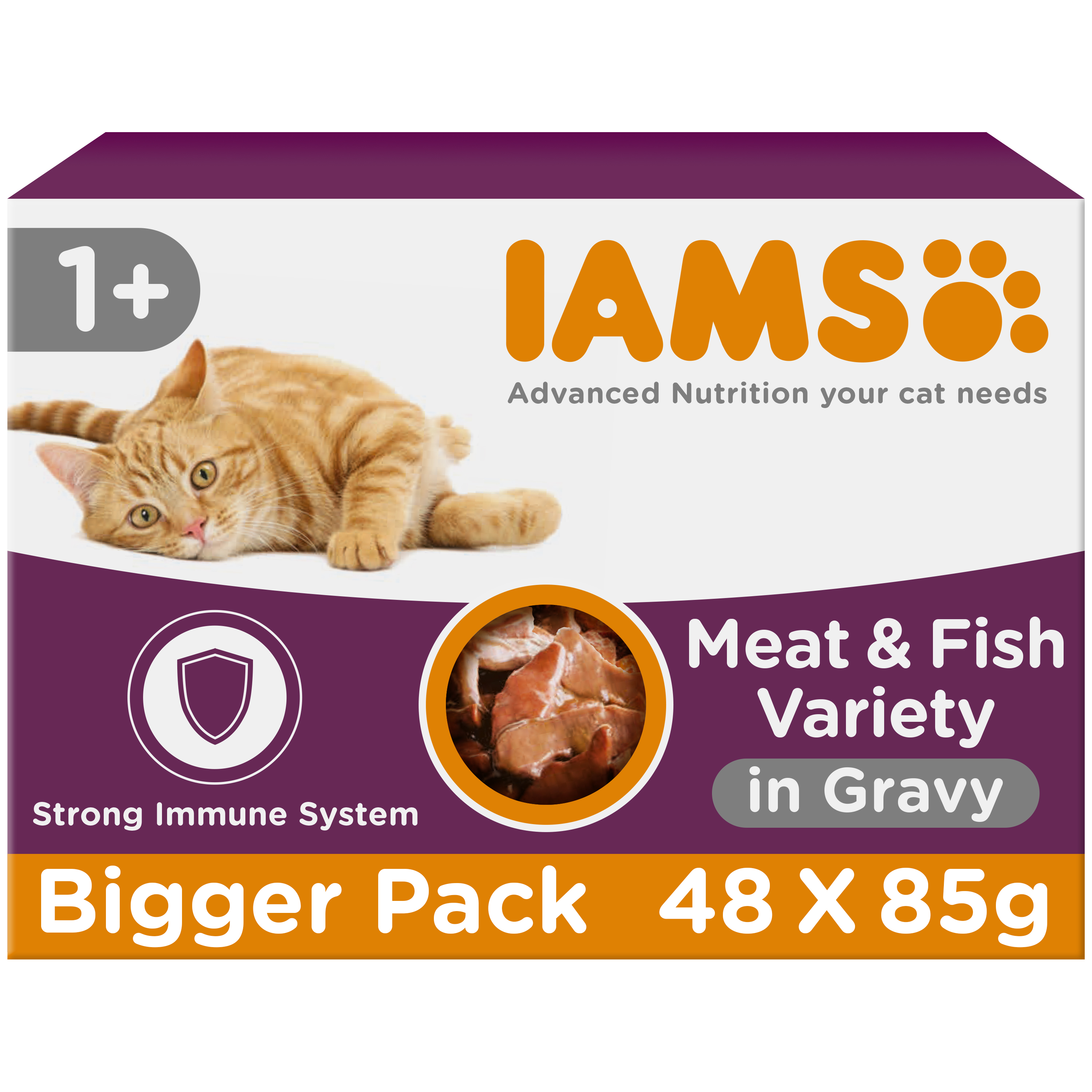 Iams Delights Wet Adult Cat Food Land &