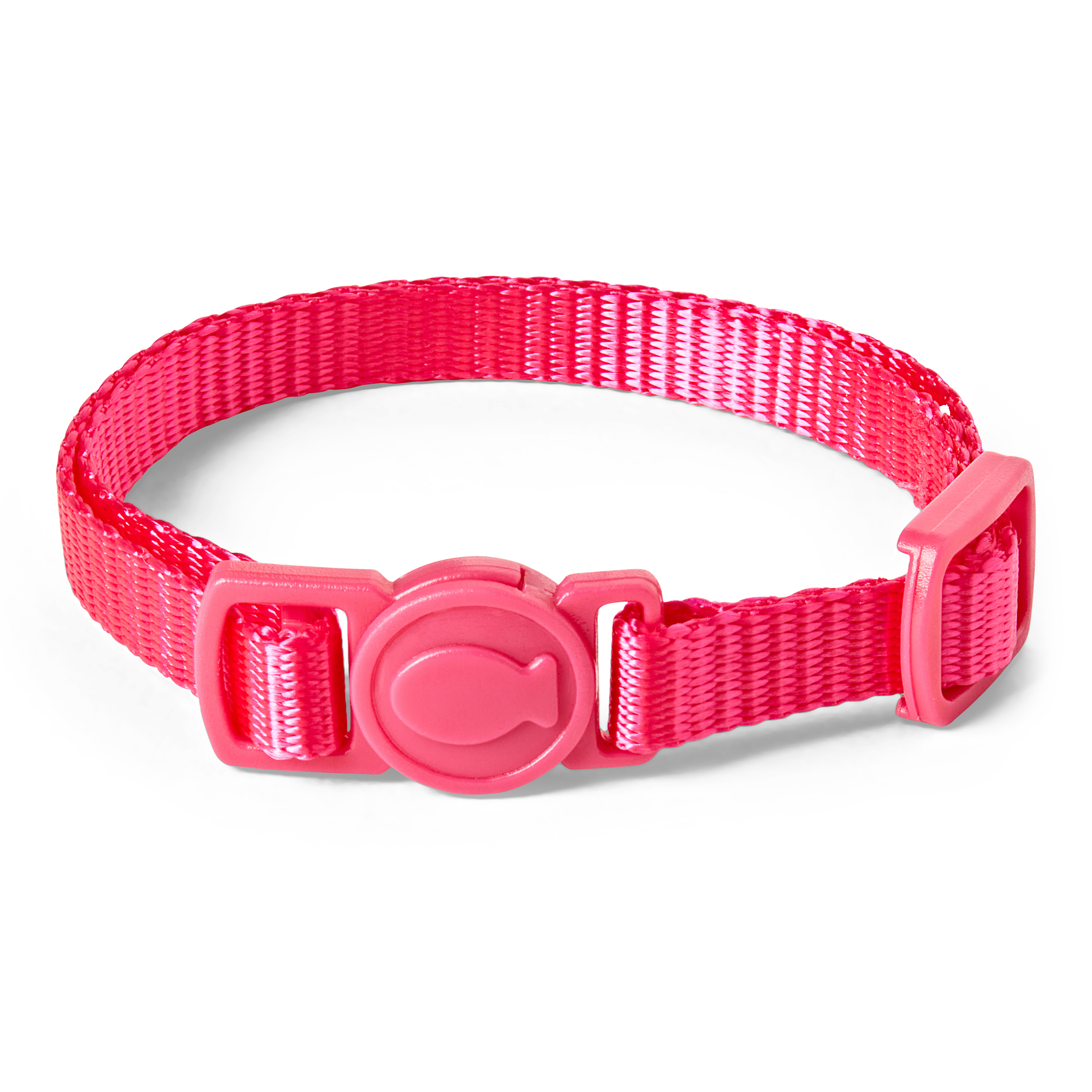 Pets Essentials Thin Cat Collar Pink