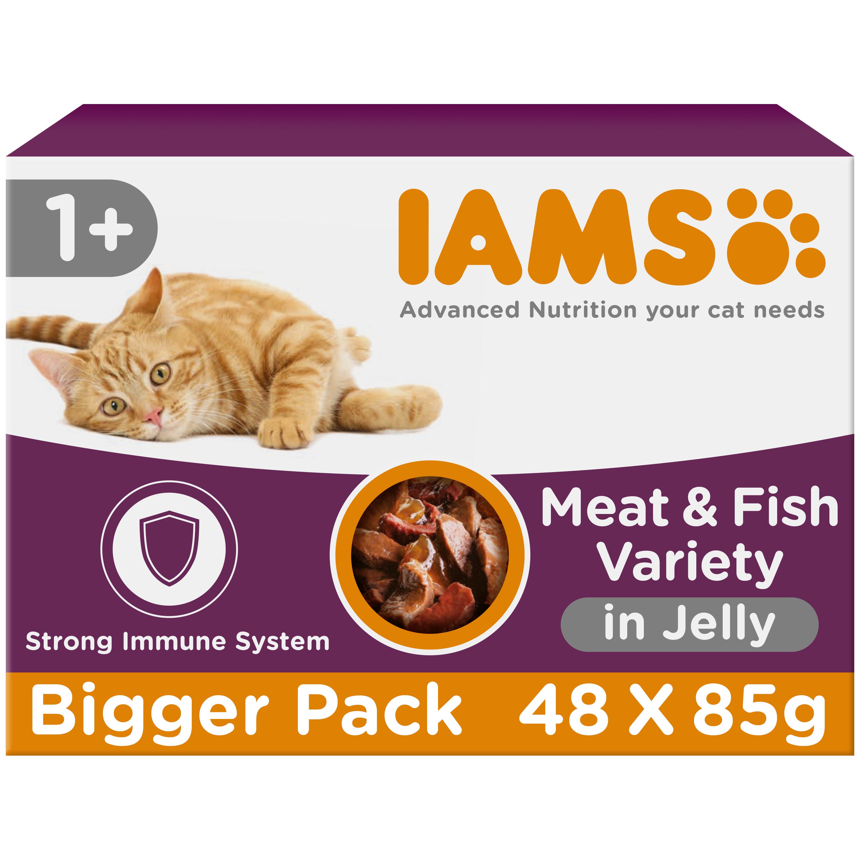 Iams Delights Wet Adult Cat Food Land &