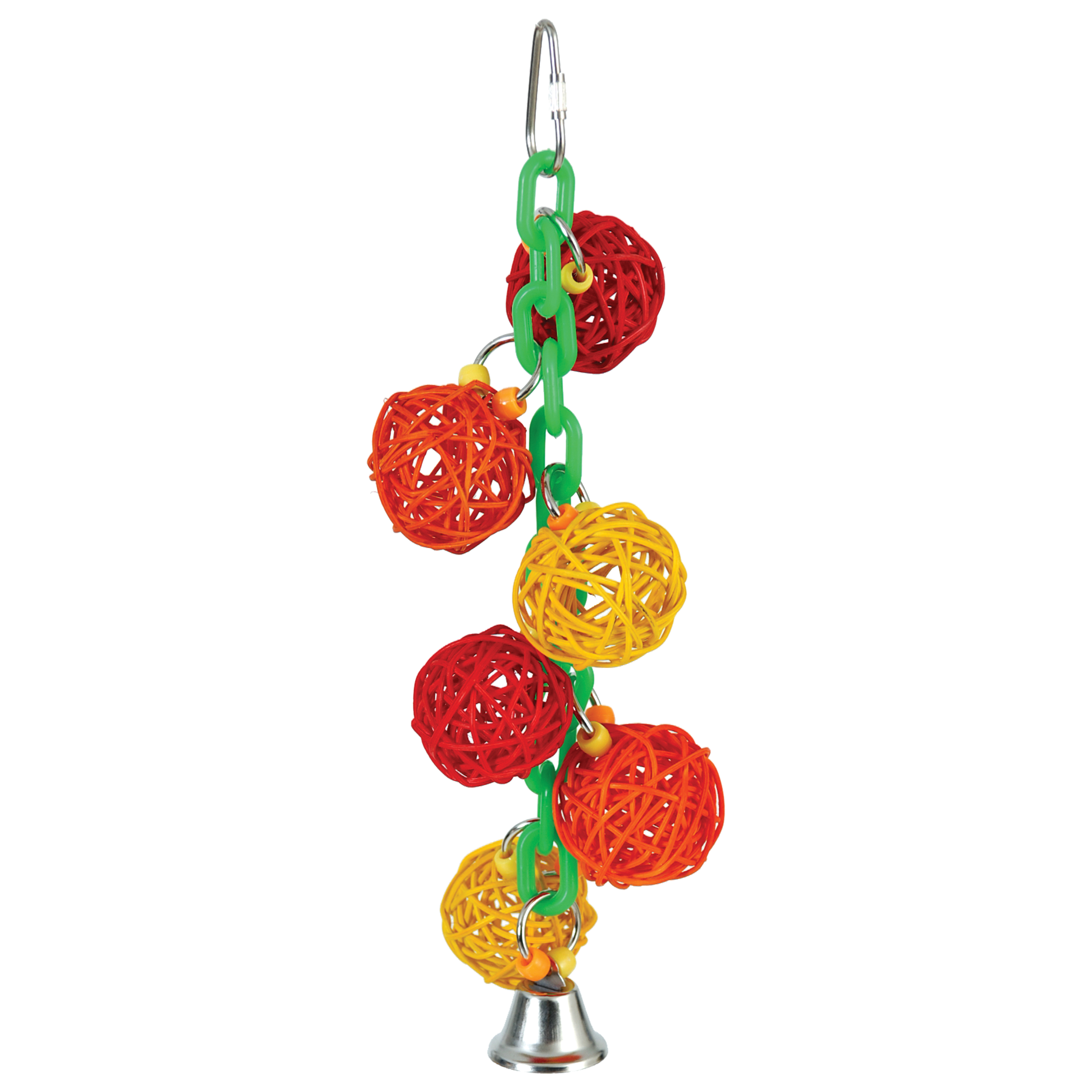 Featherland Paradise Crunch & Ding Bird Toy