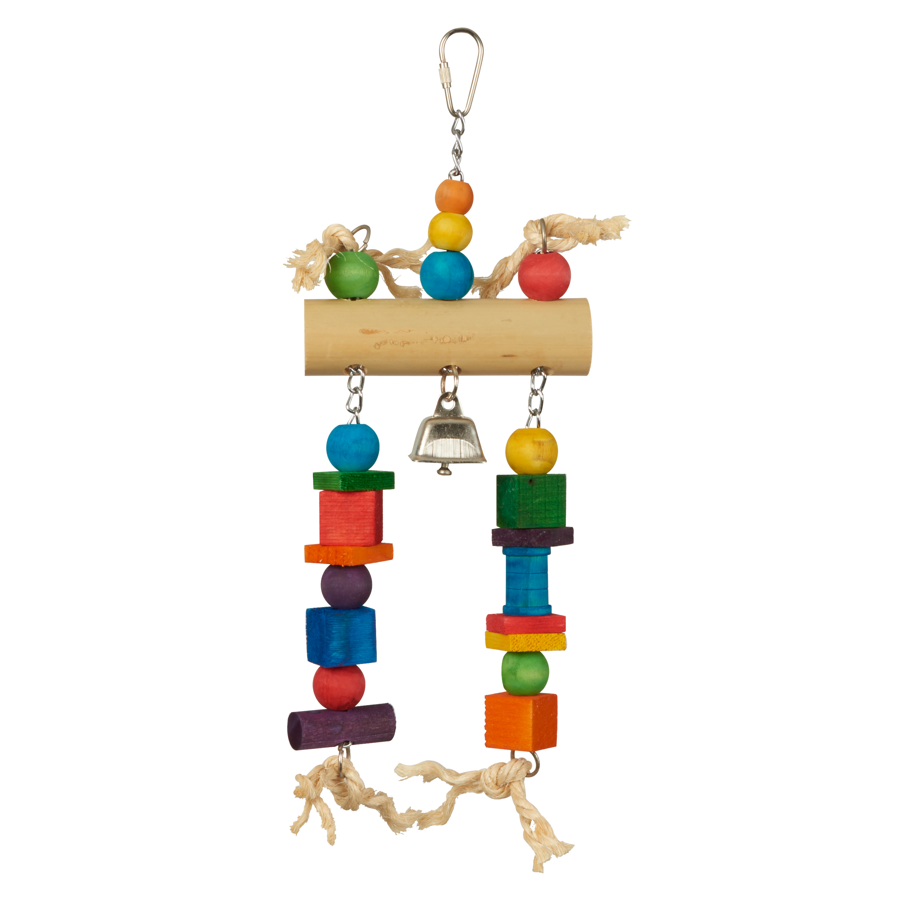 Featherland Paradise Bamboo Log Bird Toy