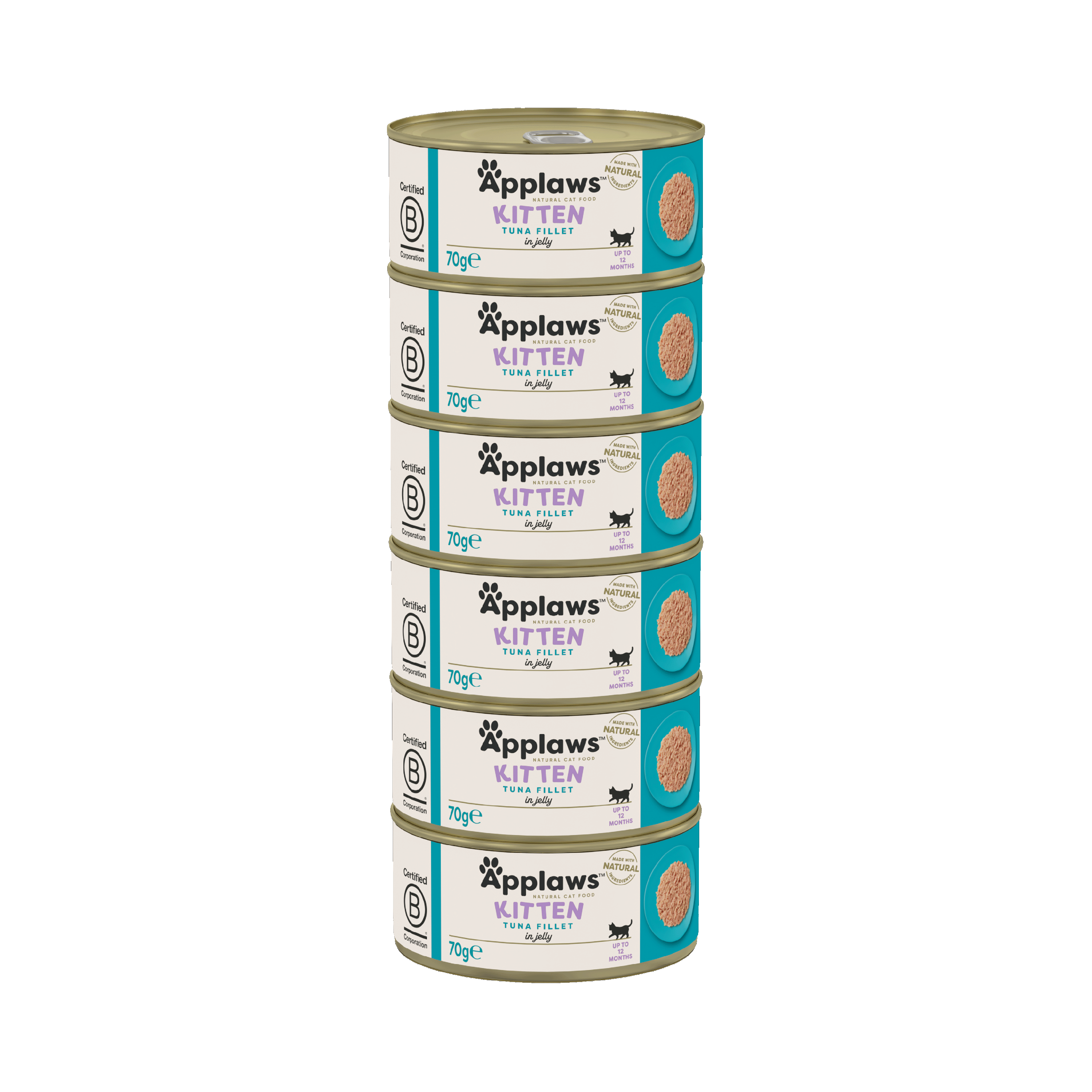 Applaws Natural Kitten Wet Food Tuna Fillet in Jelly