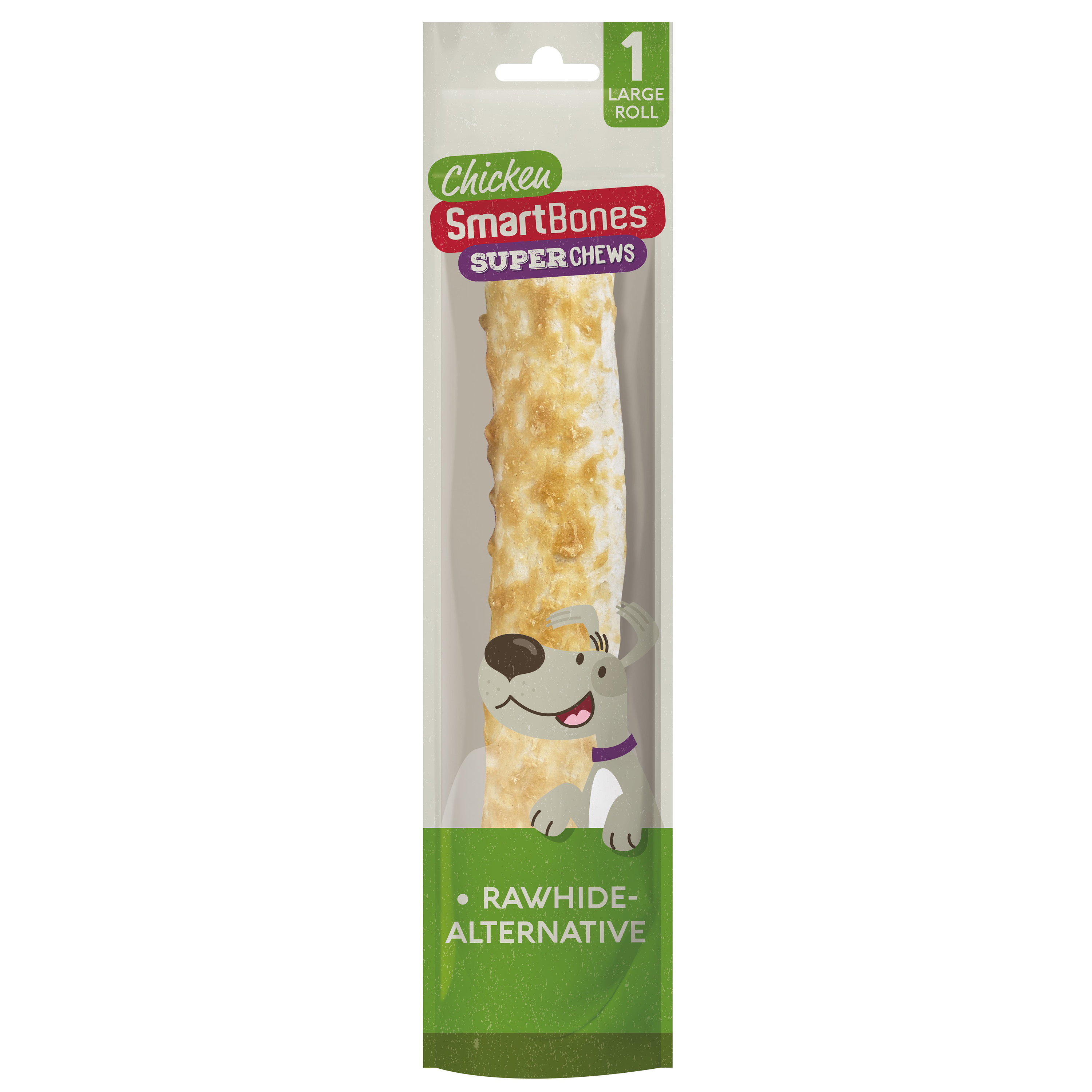 SmartBones SuperChews Large Roll Chicken Stick Dog Chew