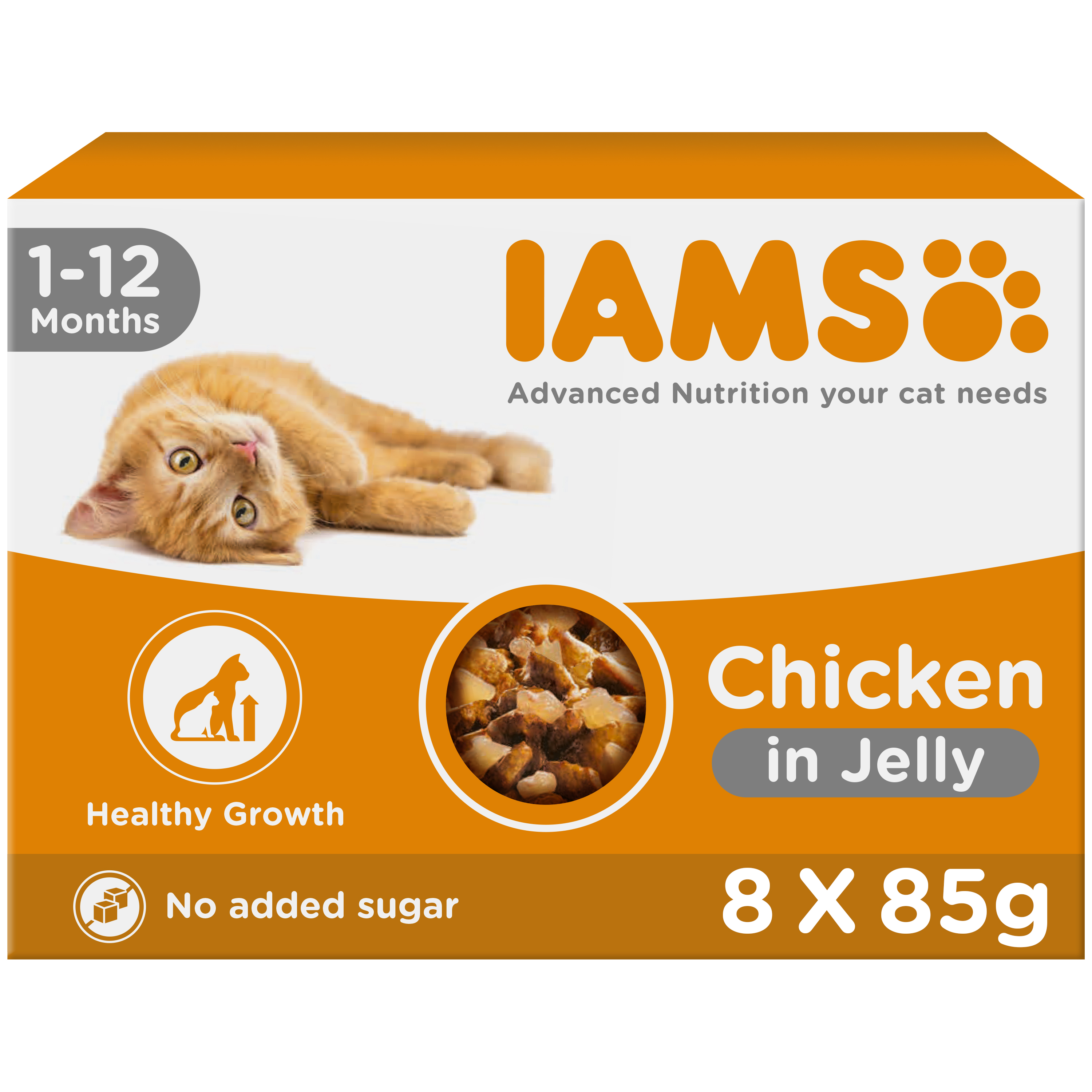 Iams Delights Kitten Wet Cat Food Chicken In Jelly