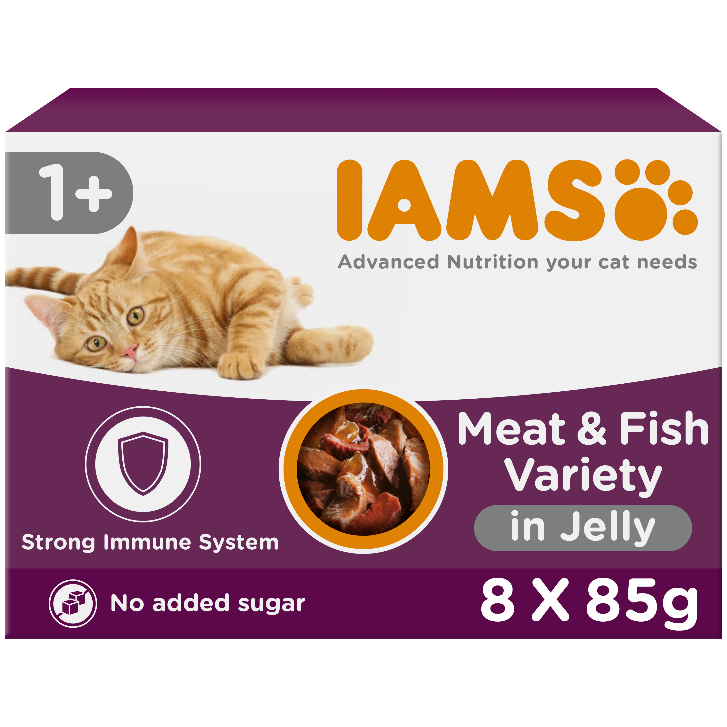 Iams Delights Wet Adult Cat Food Land &
