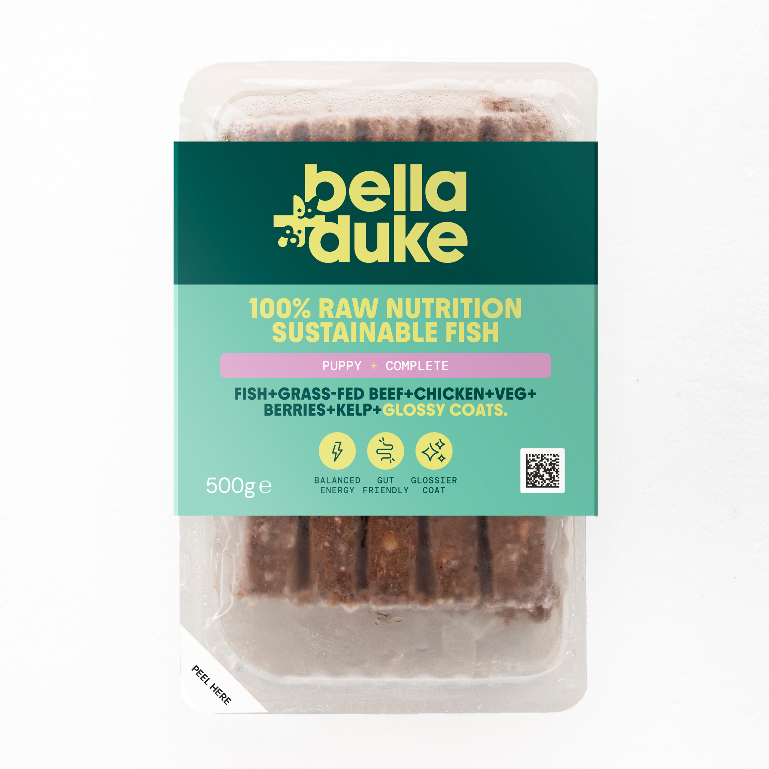 Bella & Duke Complete Raw Puppy Food Fish