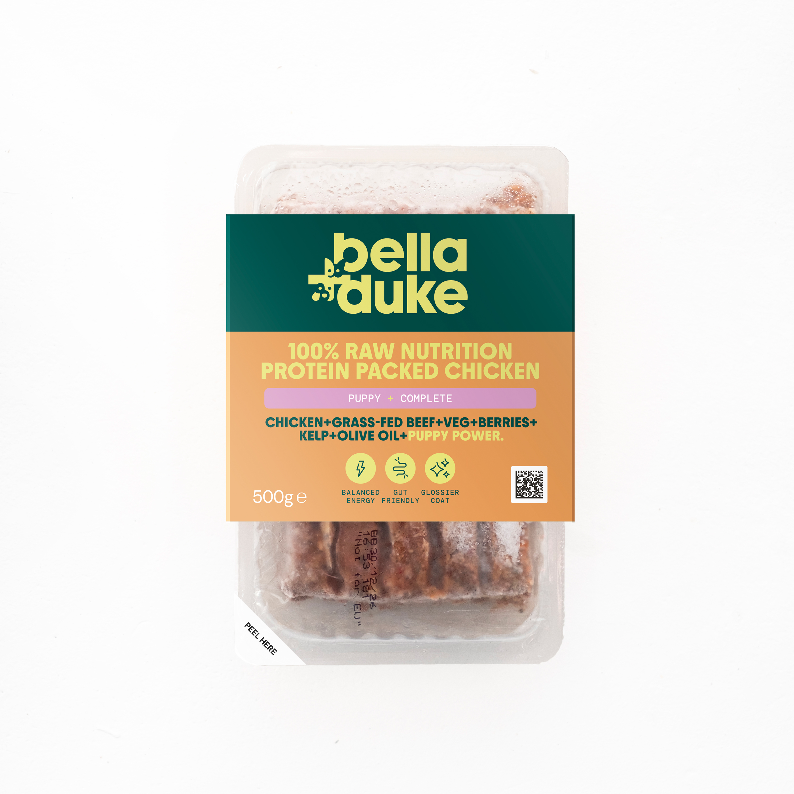 Bella & Duke Complete Raw Puppy Food Protein