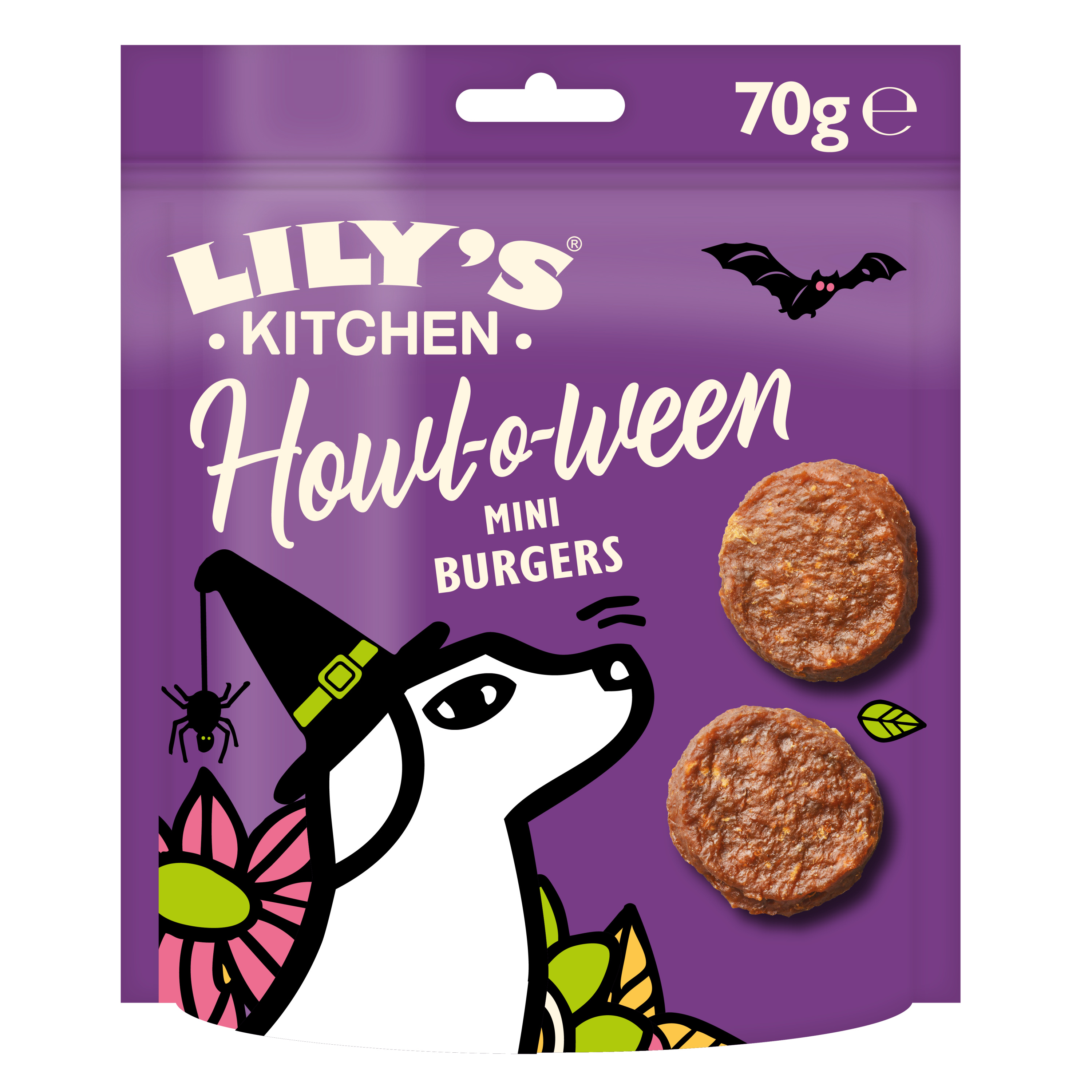 Lily's Kitchen Howl-O-Ween Mini Burgers with Chicken & Turkey Dog Treats