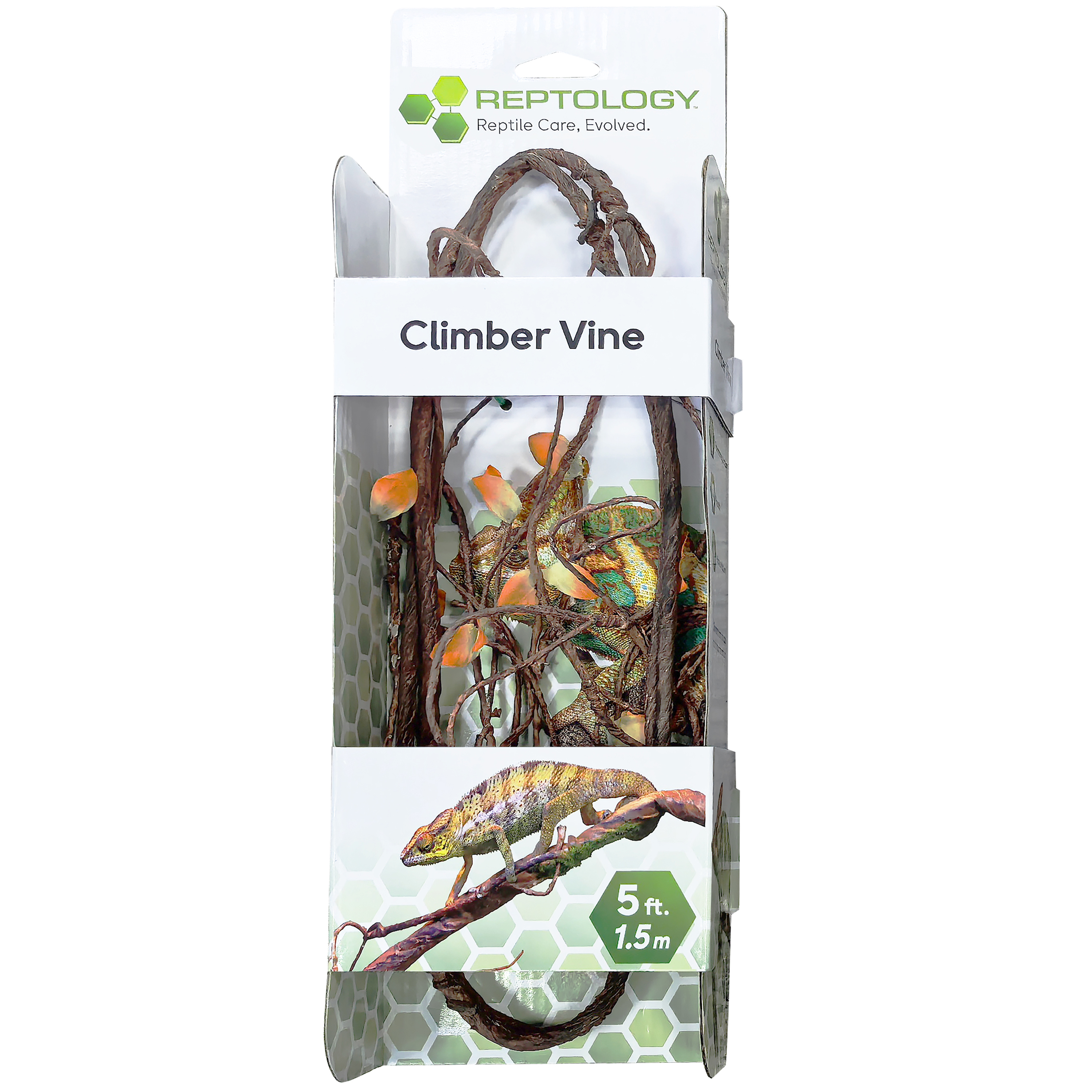 Penn-Plax Reptile Climbing Vine with Leaves Brown