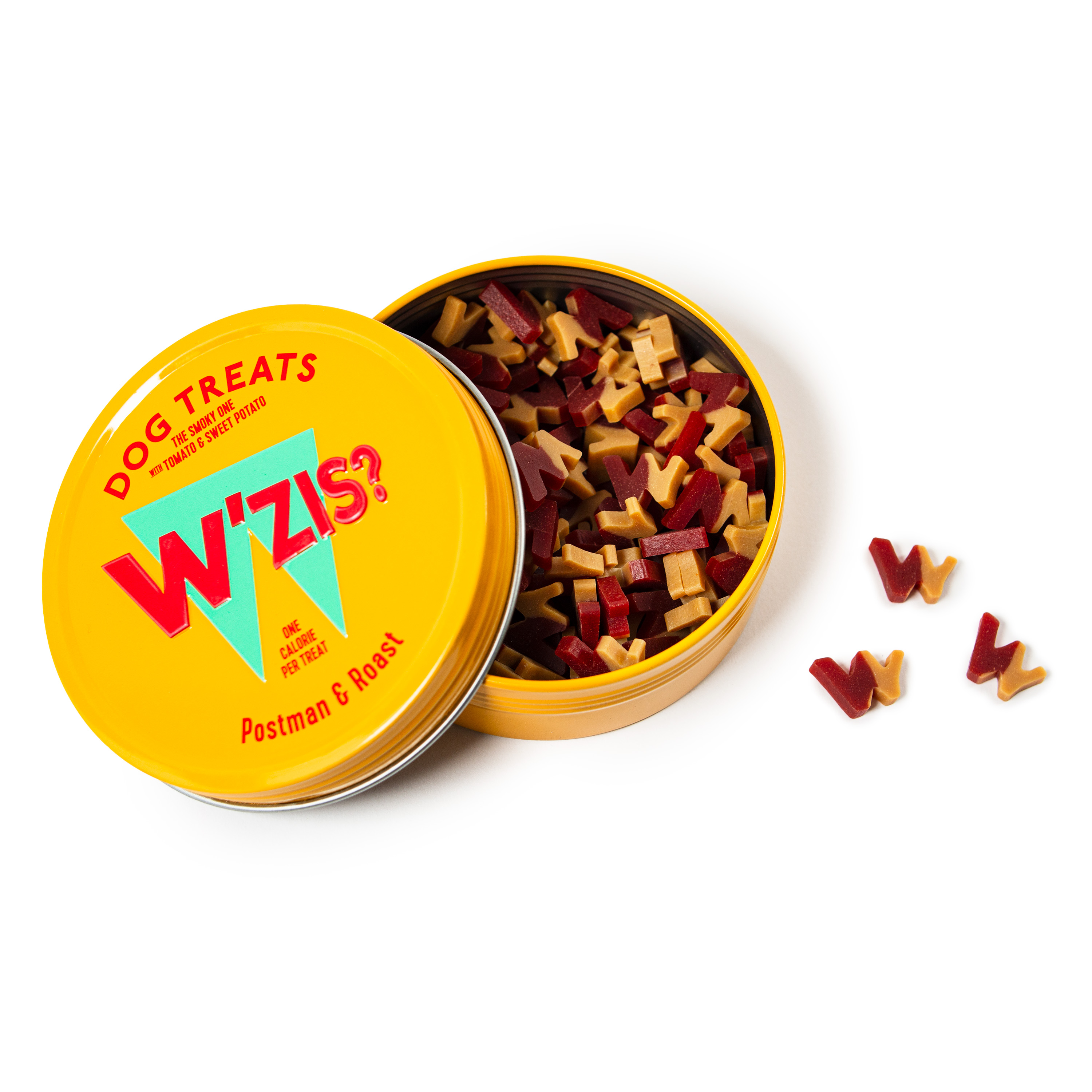 W'Zis Postman & Roast Dog Treats Tin 50G