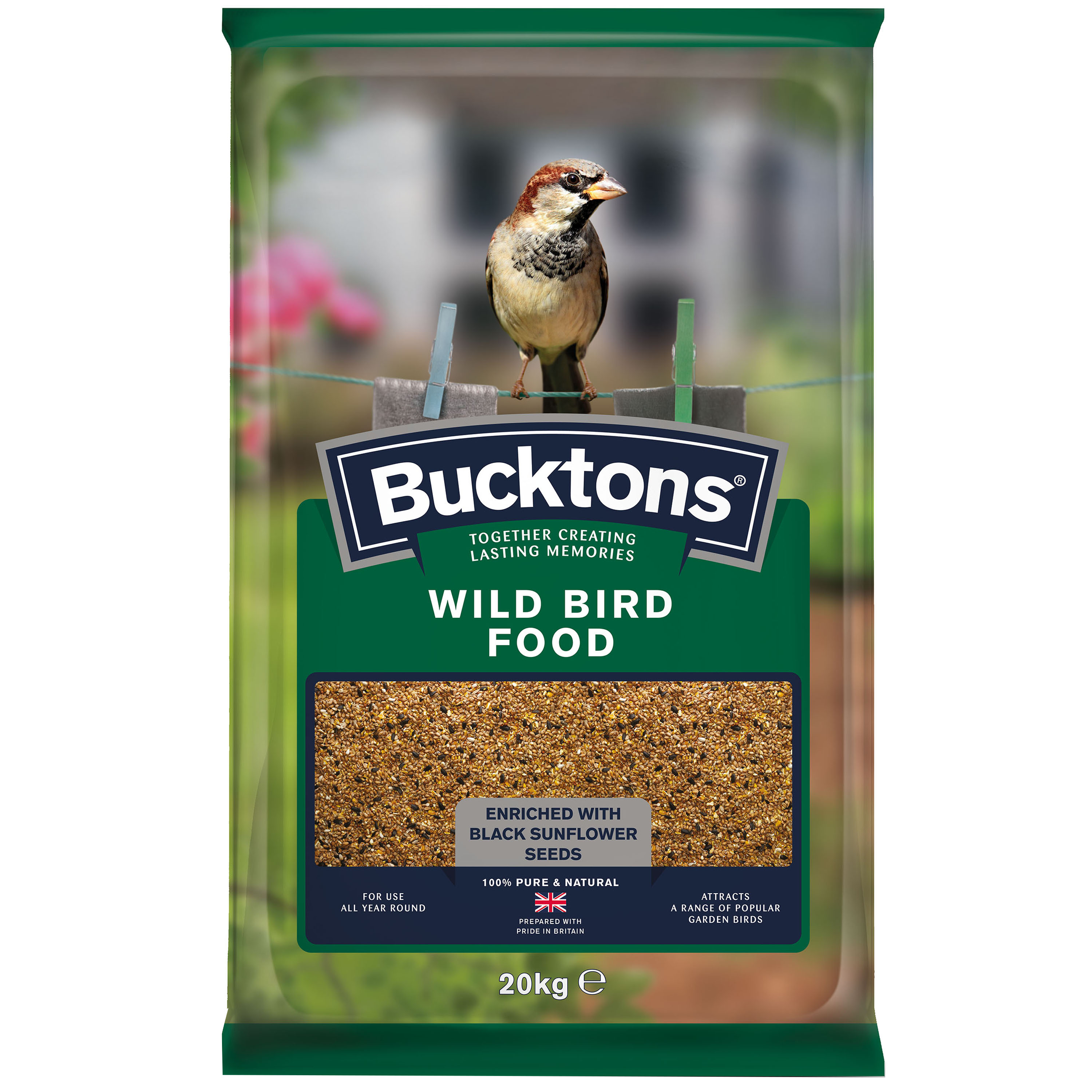 Bucktons Wild Bird Food 20Kg