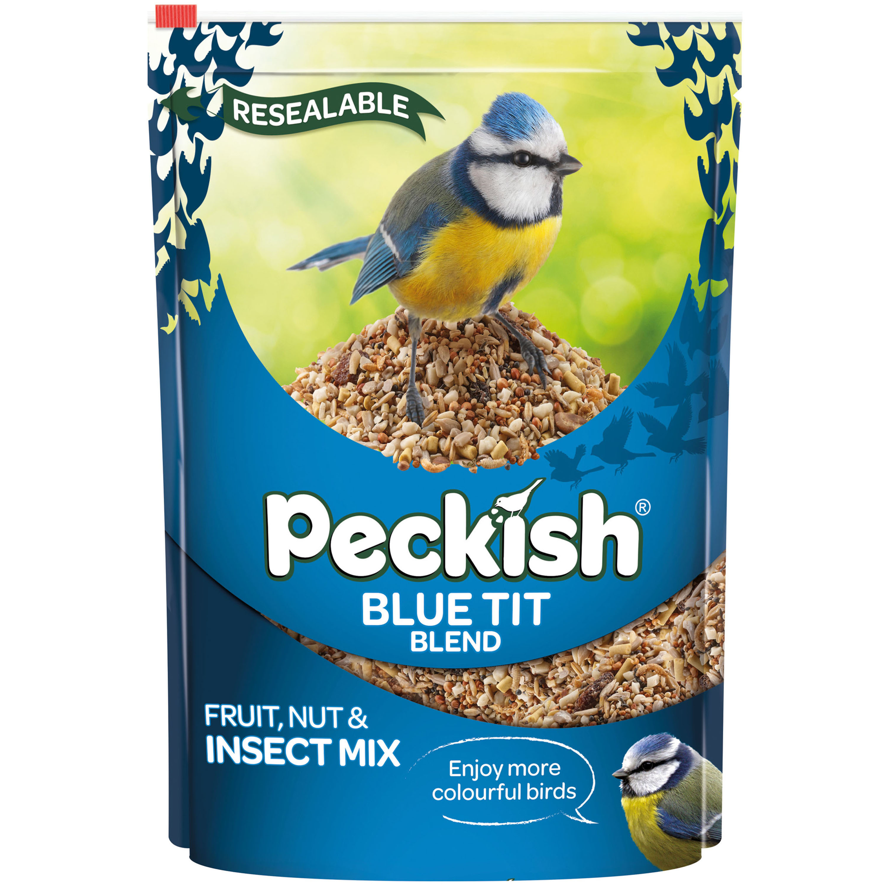 Peckish Blue Tit Blend Wild Bird Food 1kg