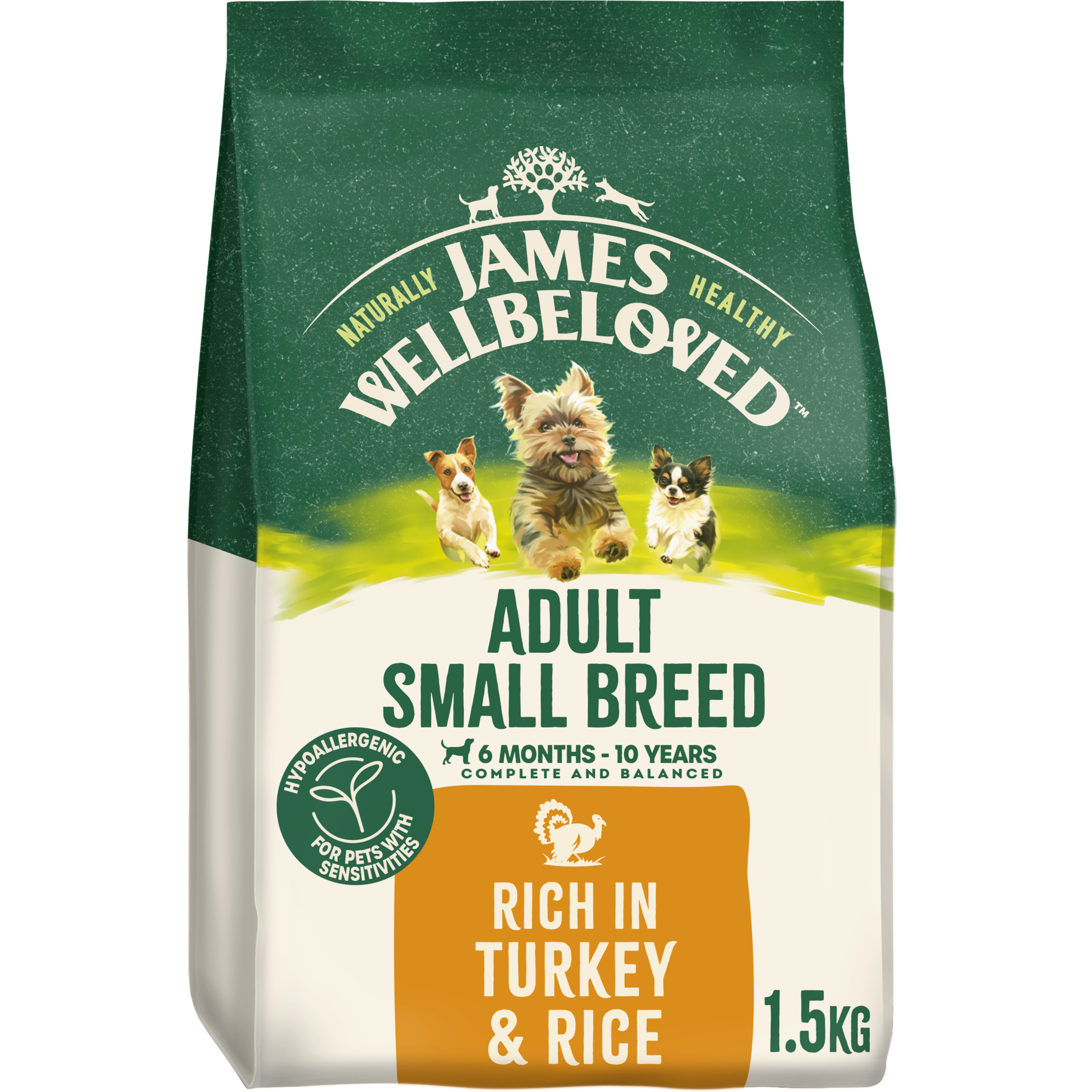 James Wellbeloved Small Breed Adult Dry Dog Food