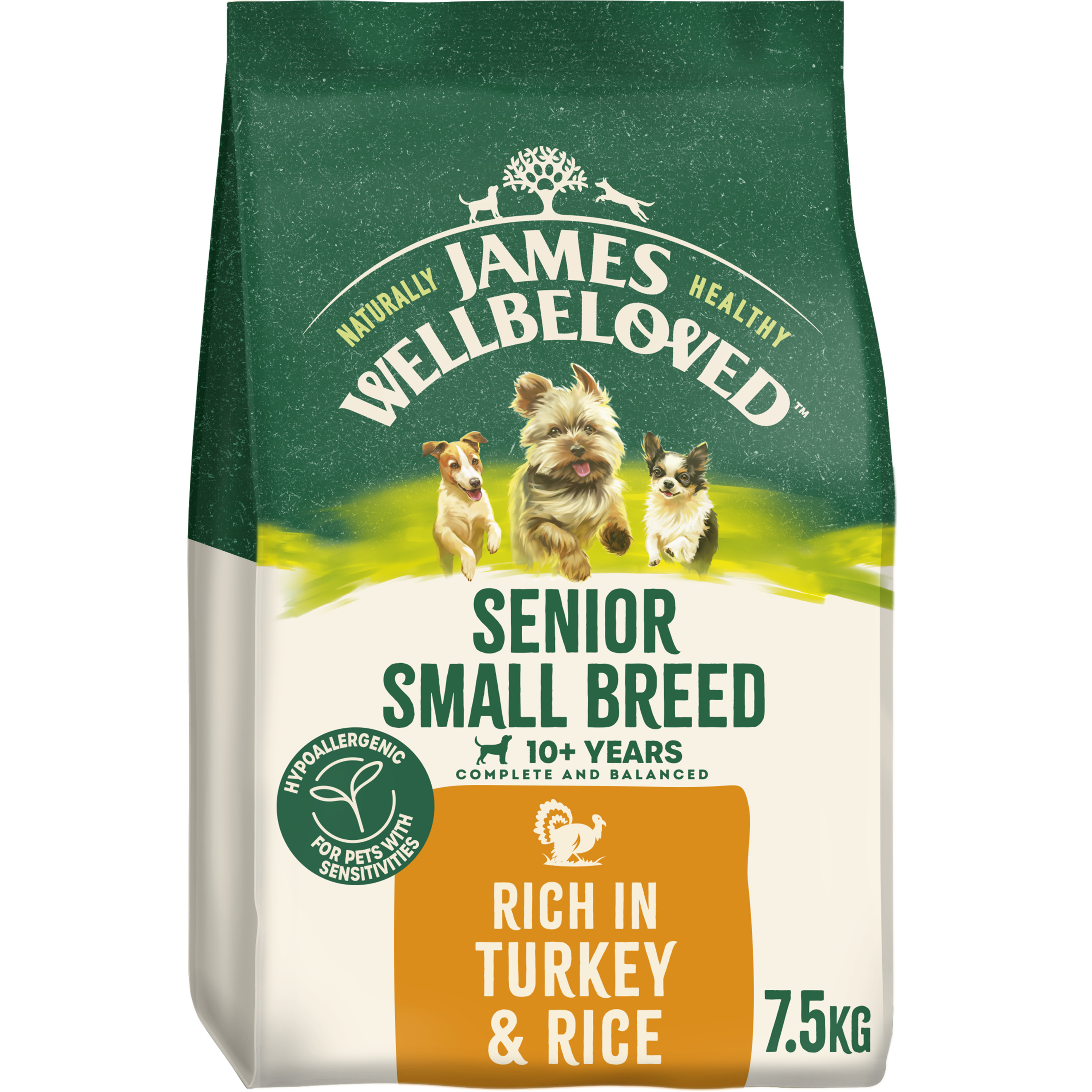 James Wellbeloved Small Breed Senior Dry Dog Food