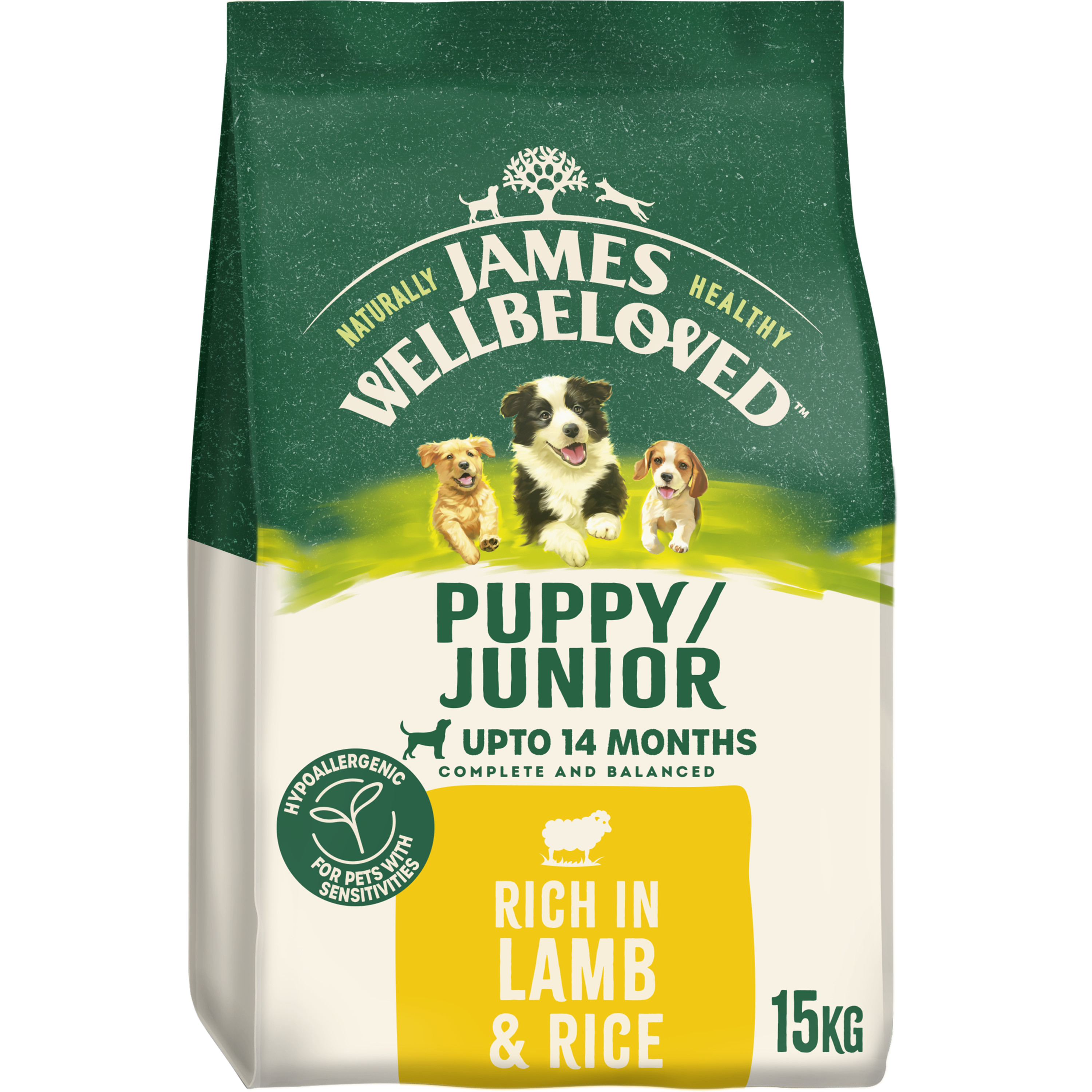 James Wellbeloved Hypoallergenic Puppy Junior Dry Dog Food