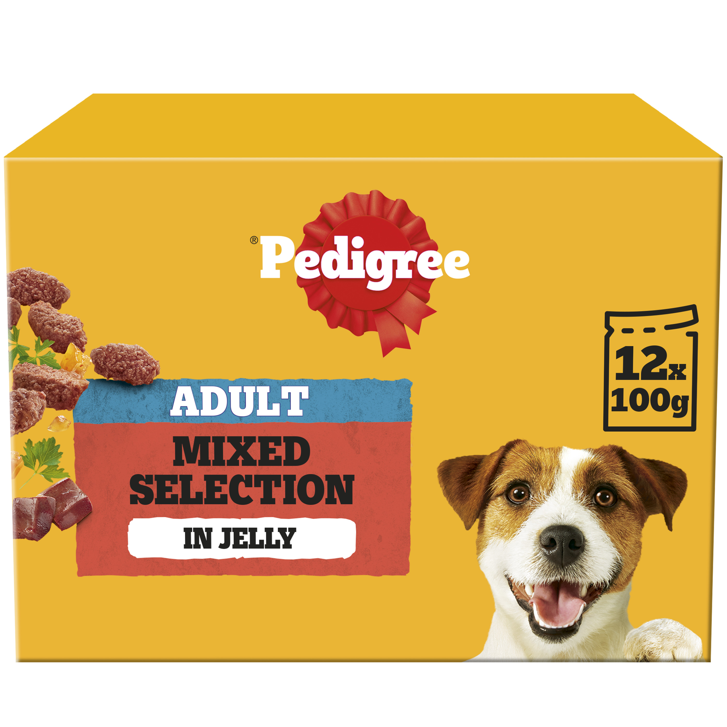 Pedigree Adult Wet Dog Food in Jelly Mixed Selection