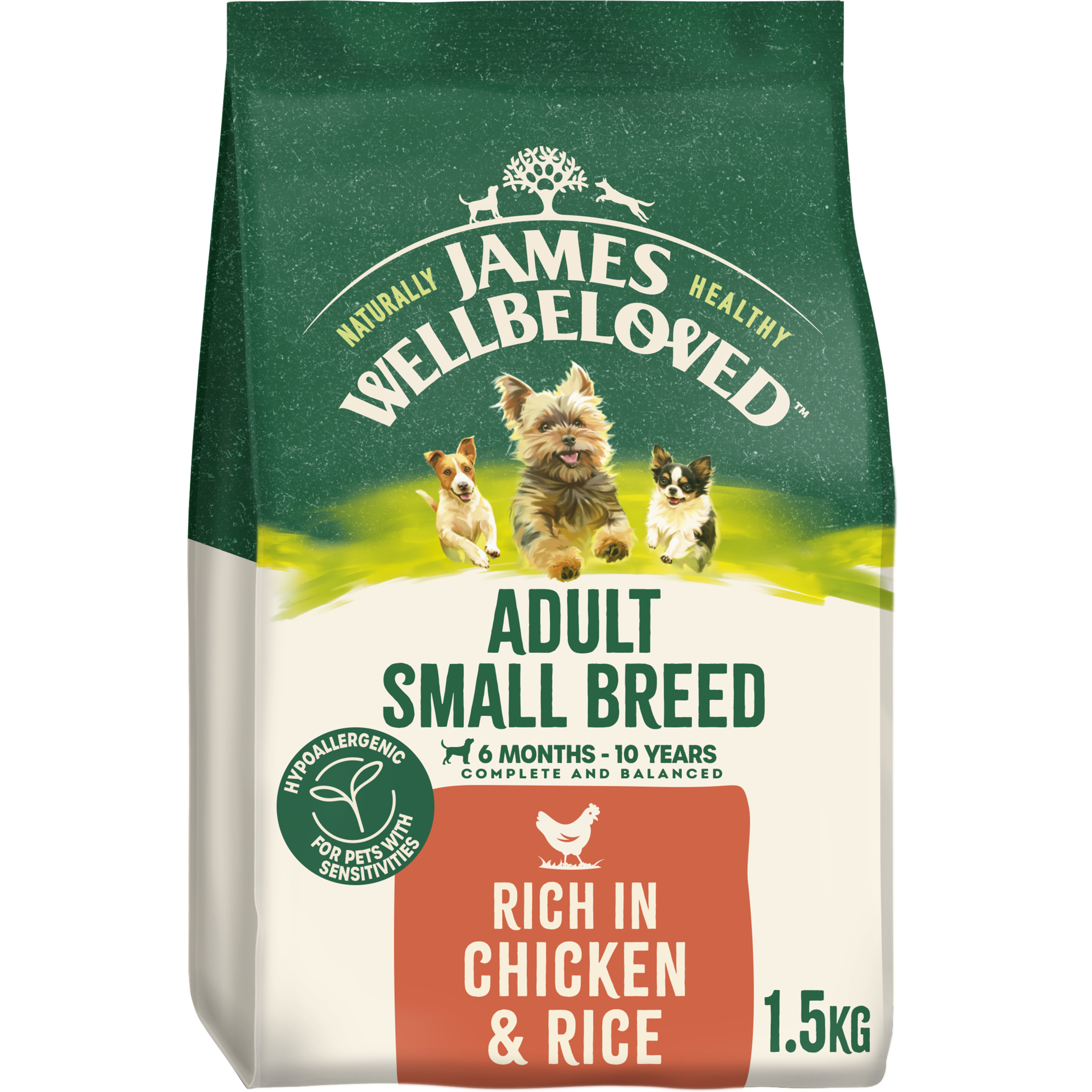 James Wellbeloved Small Breed Adult Dry Dog Food