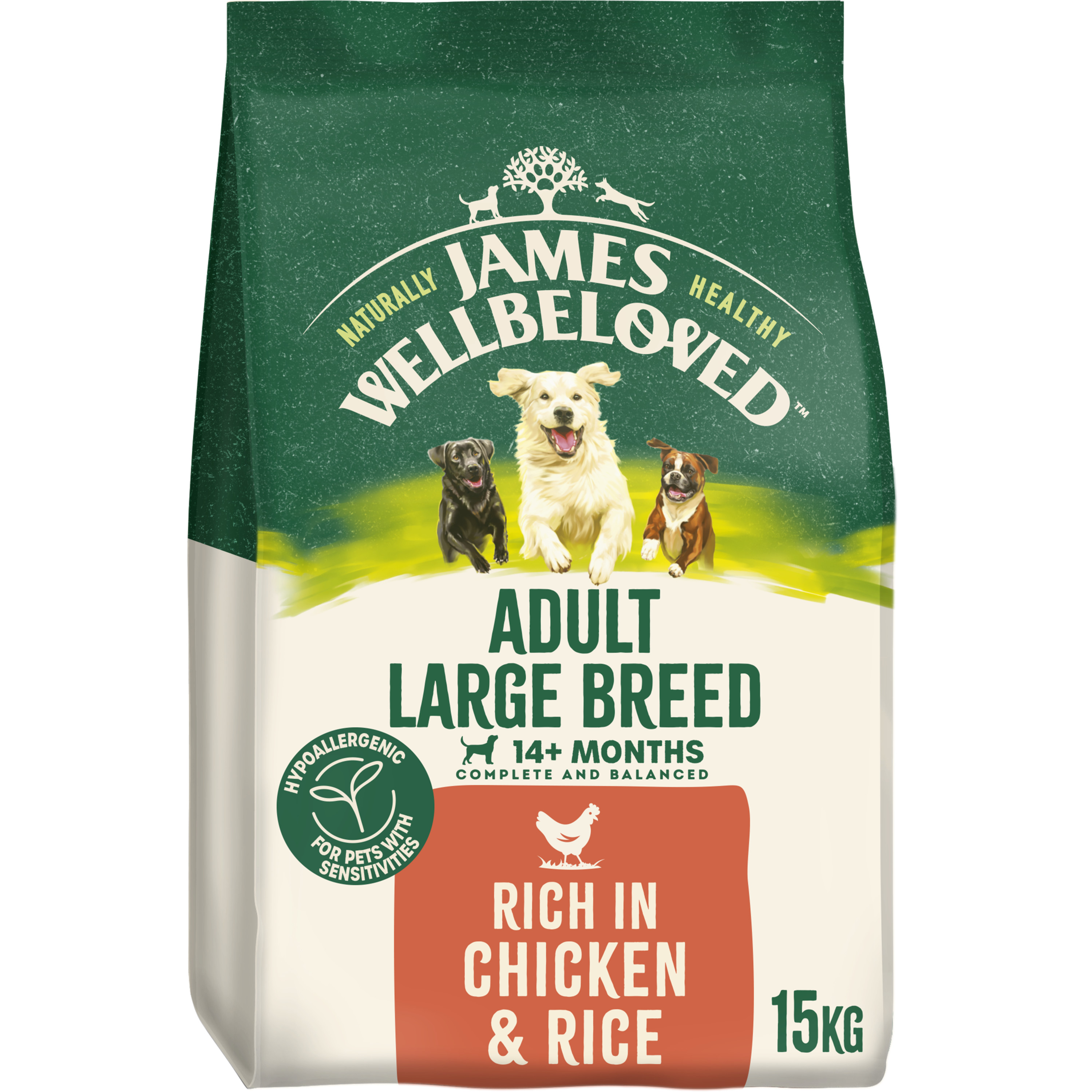 James Wellbeloved Large Breed Adult Dry Dog Food