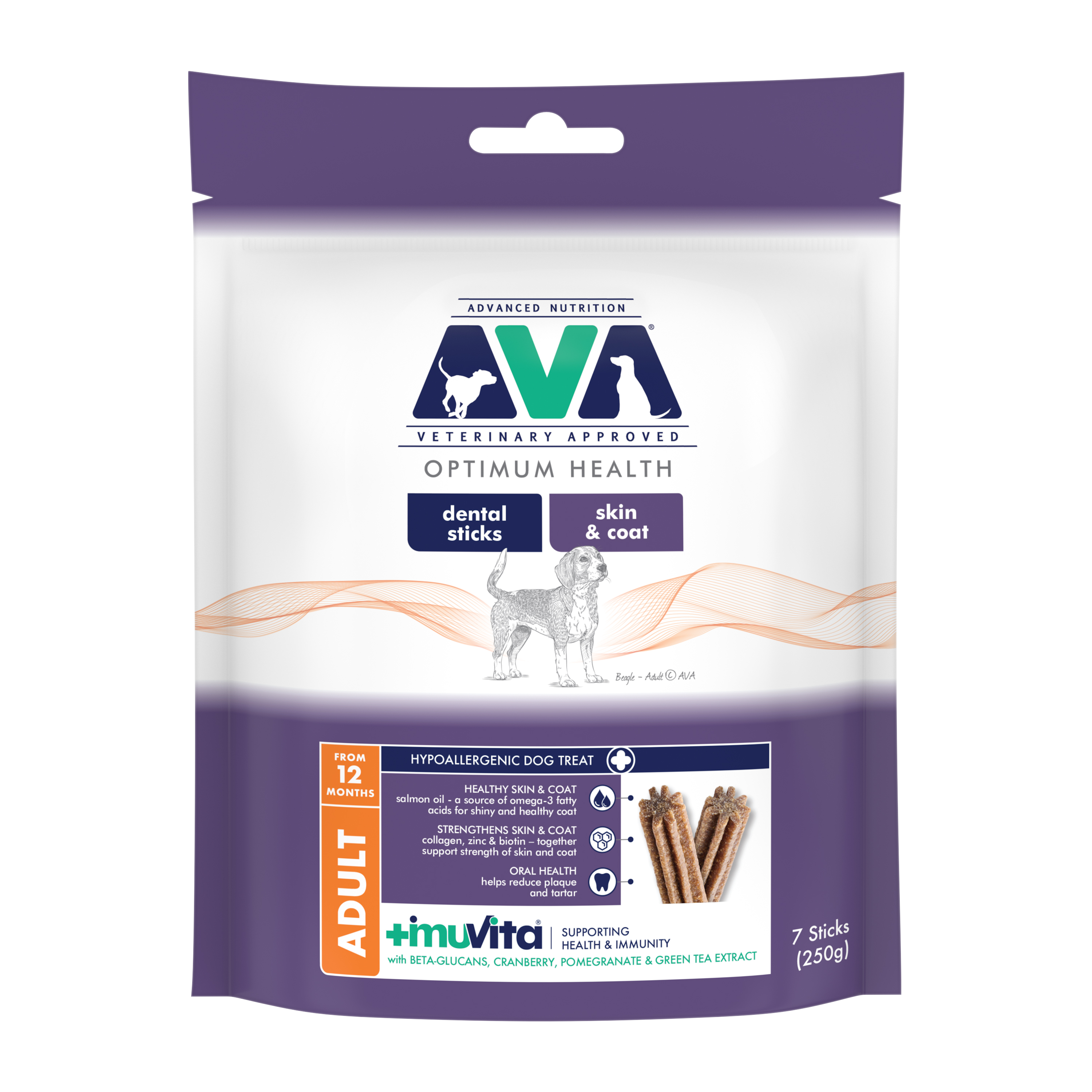 AVA Advanced Nutrition Veterinary Approved Skin & Coat