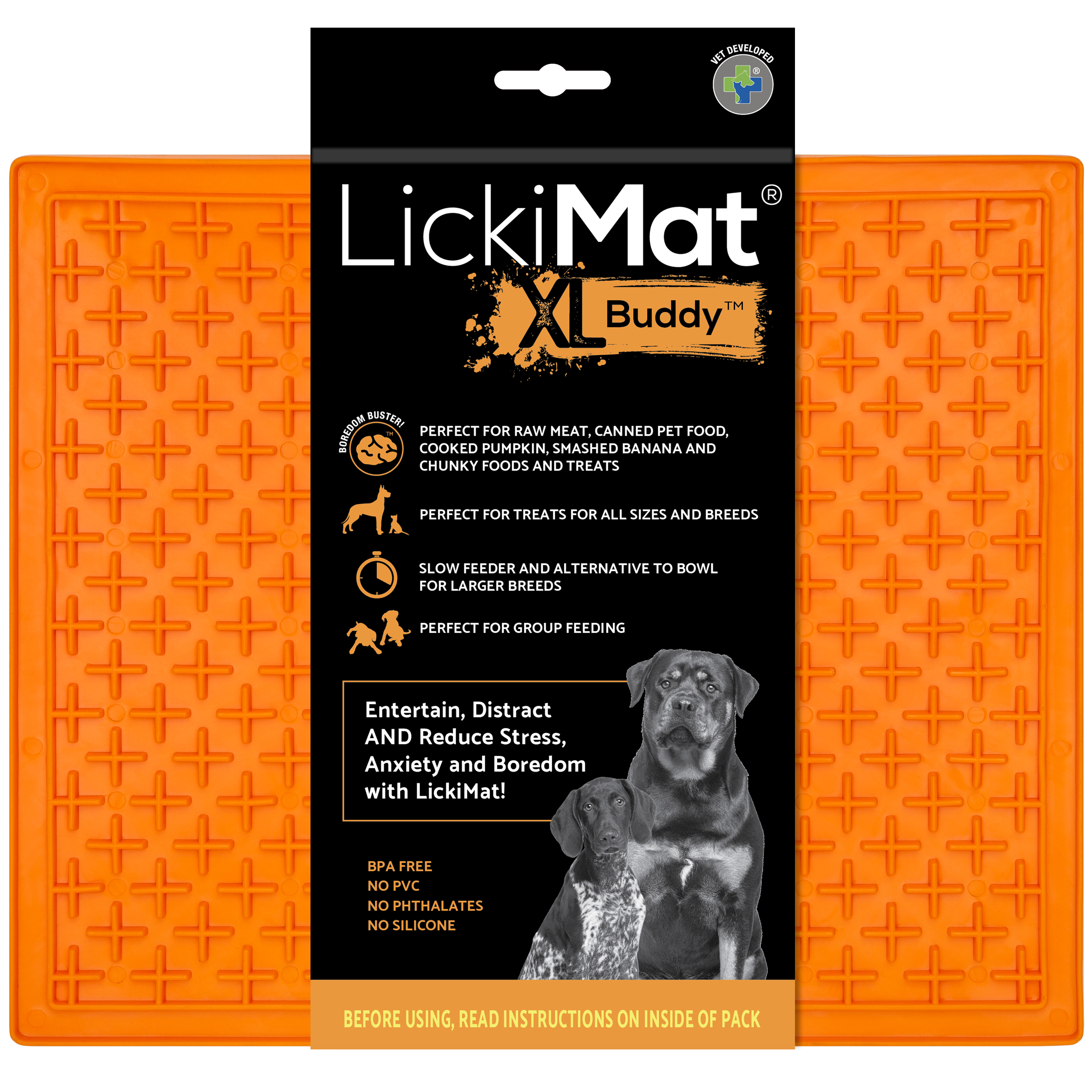 LickiMat Buddy Dog Slow Feeder XL