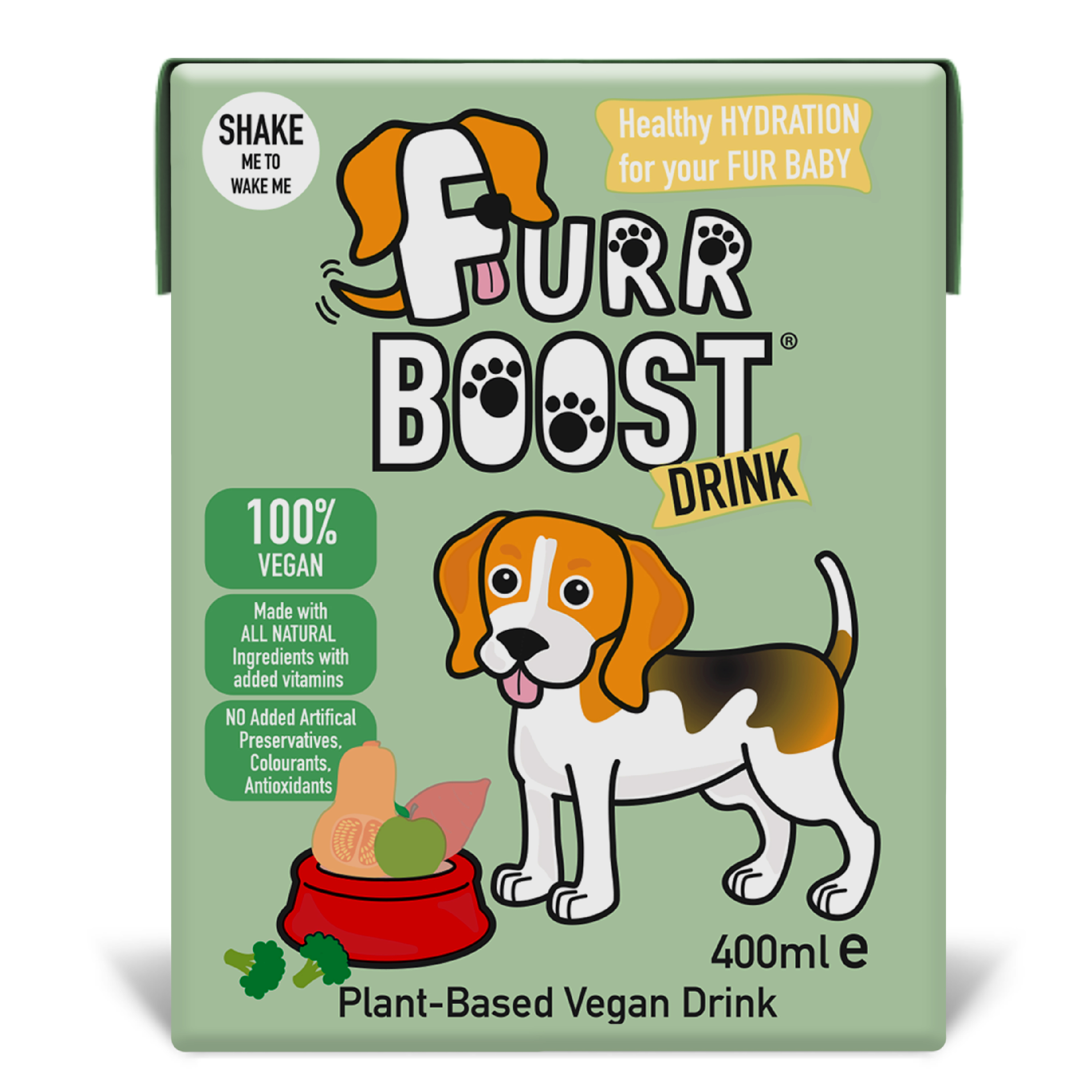 Furr Boost Plant-Based Hydration Drink for Dogs