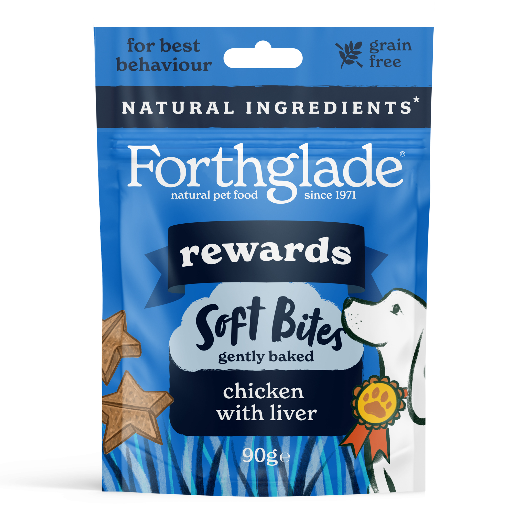 Forthglade Rewards Chicken with Liver Soft Bites Dog Treats