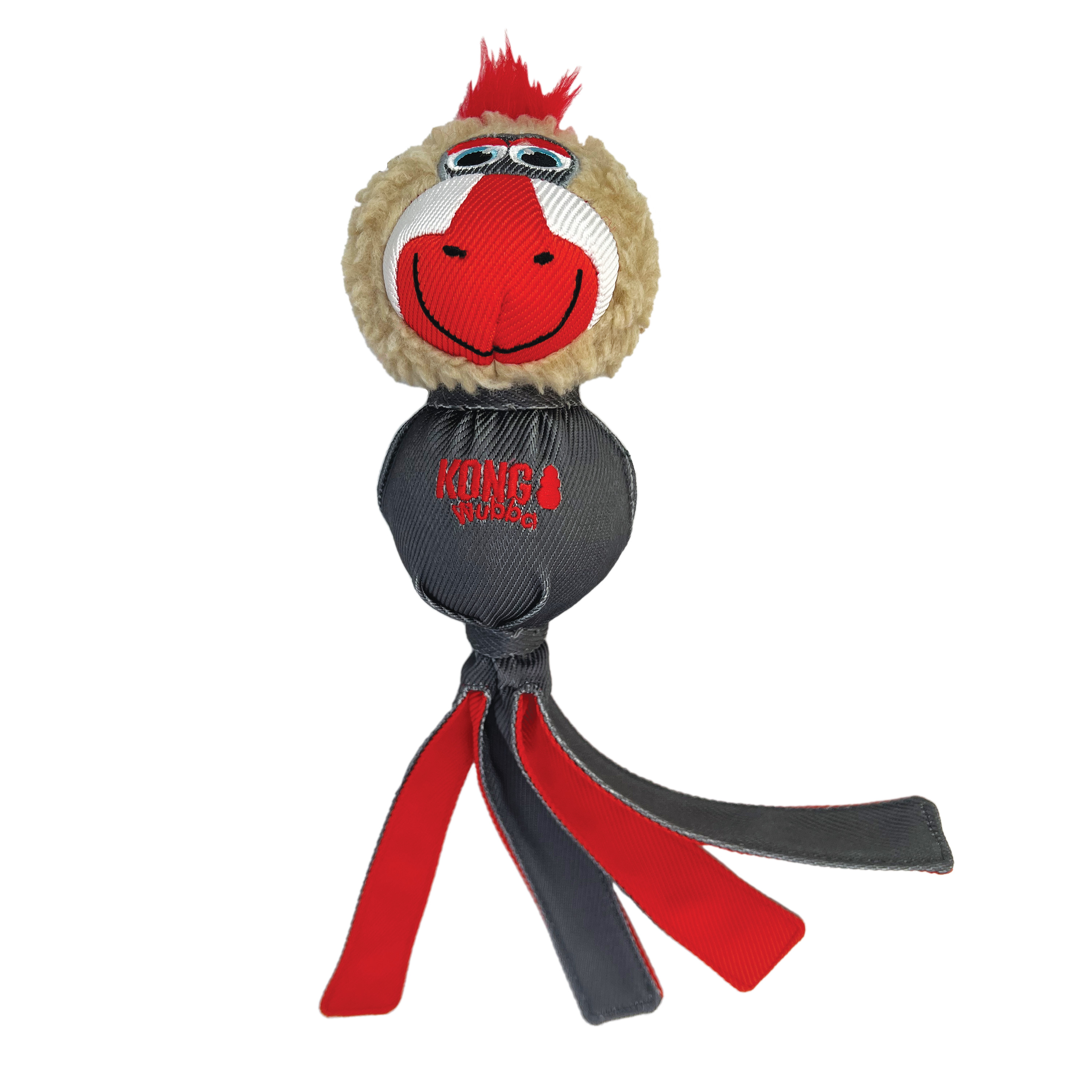 KONG Wubba Zoo Friends Mandrill Squeaky Dog Toy Large