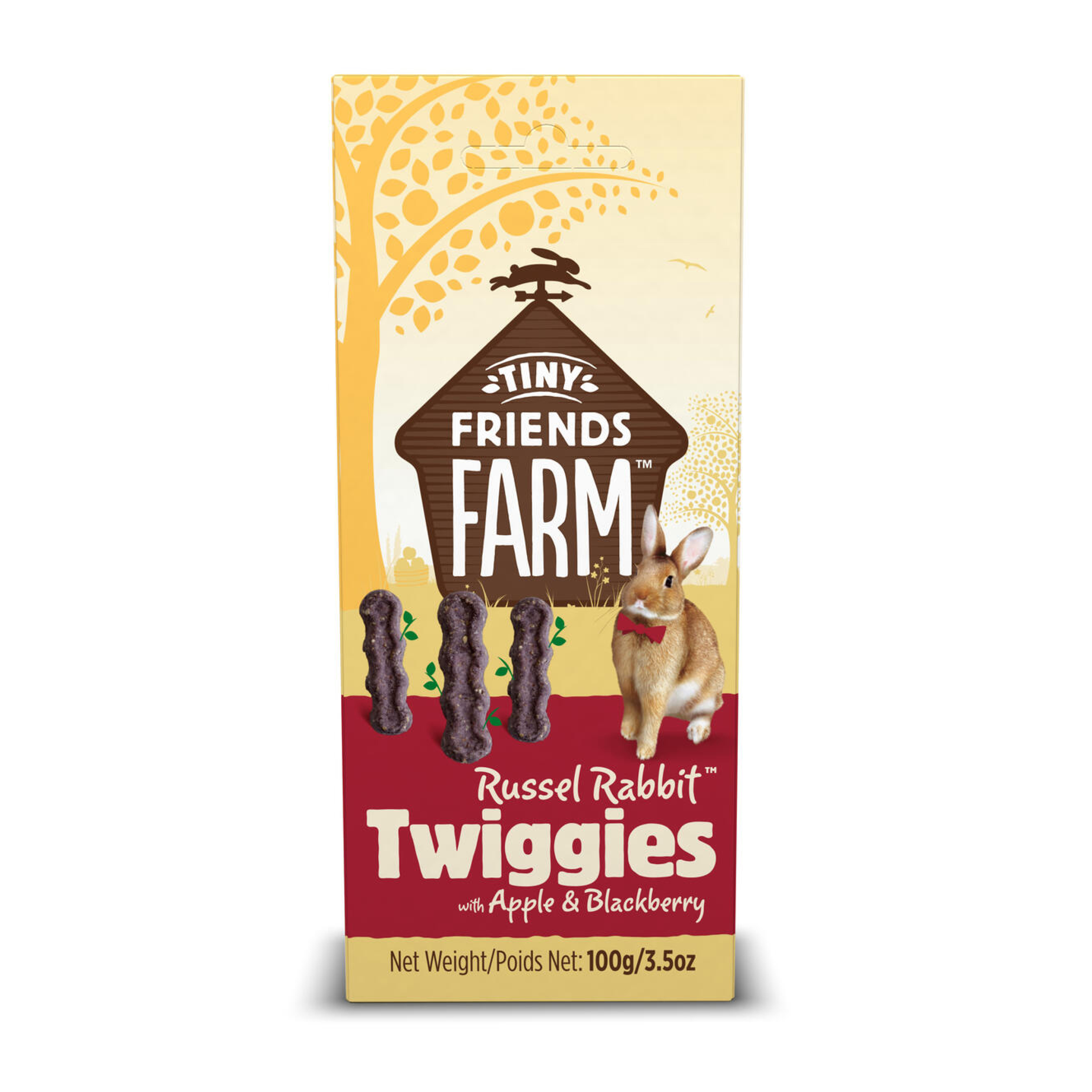 Tiny Friends Farm Russel Rabbit Twiggies Small Animal Treats