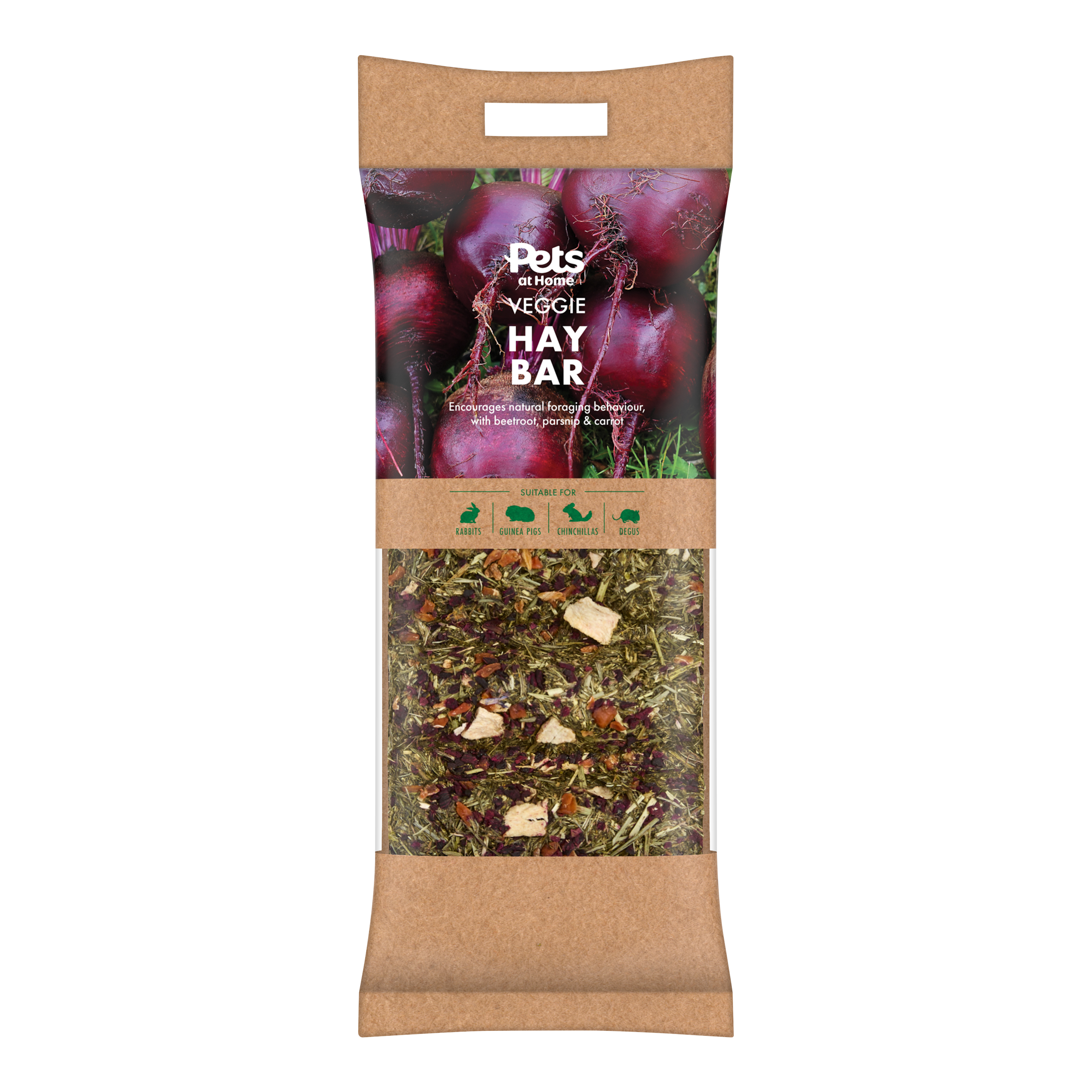Pets at Home Small Animal Veggie Hay Bar Treat