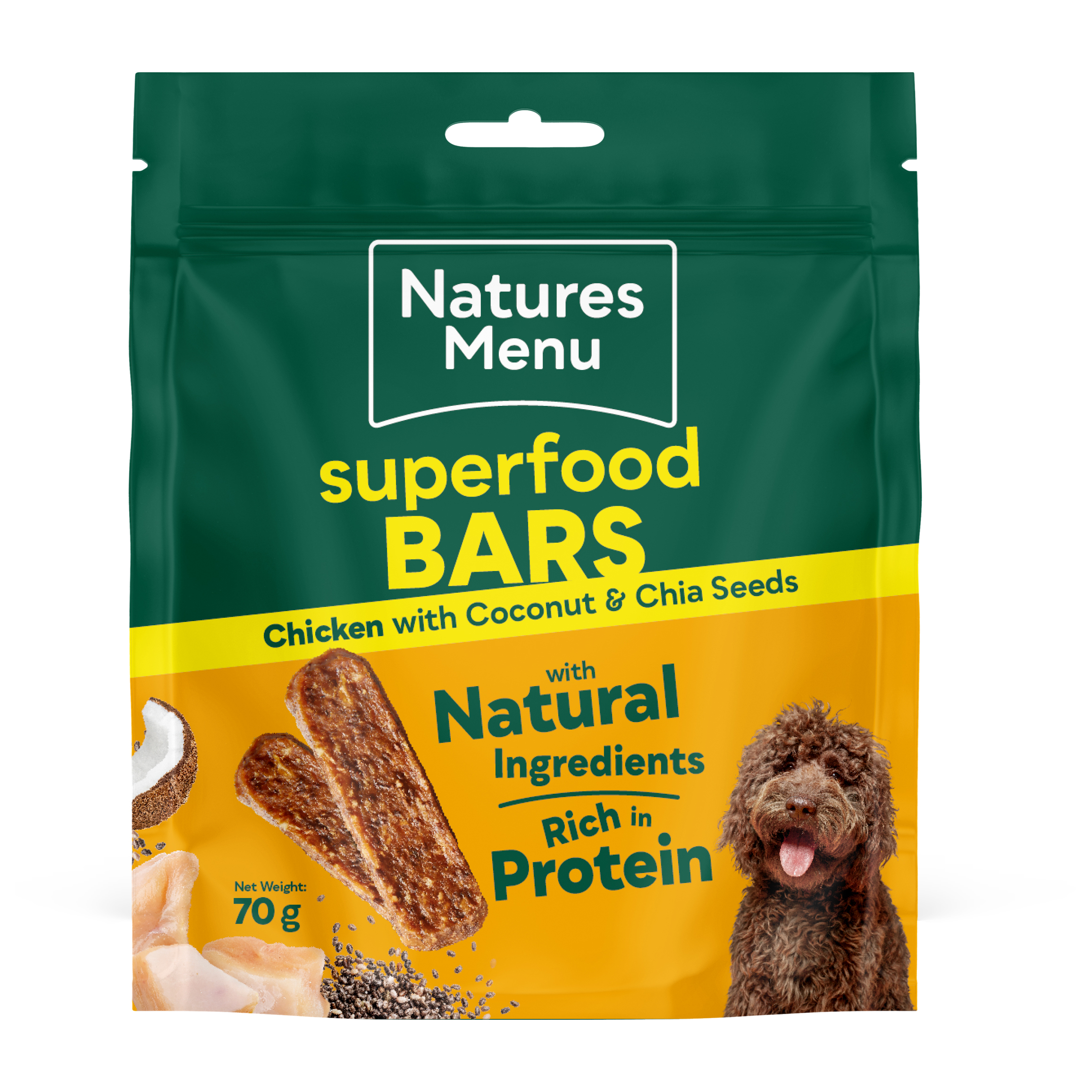 Natures Menu Superfood Bars Chicken Dog Treats