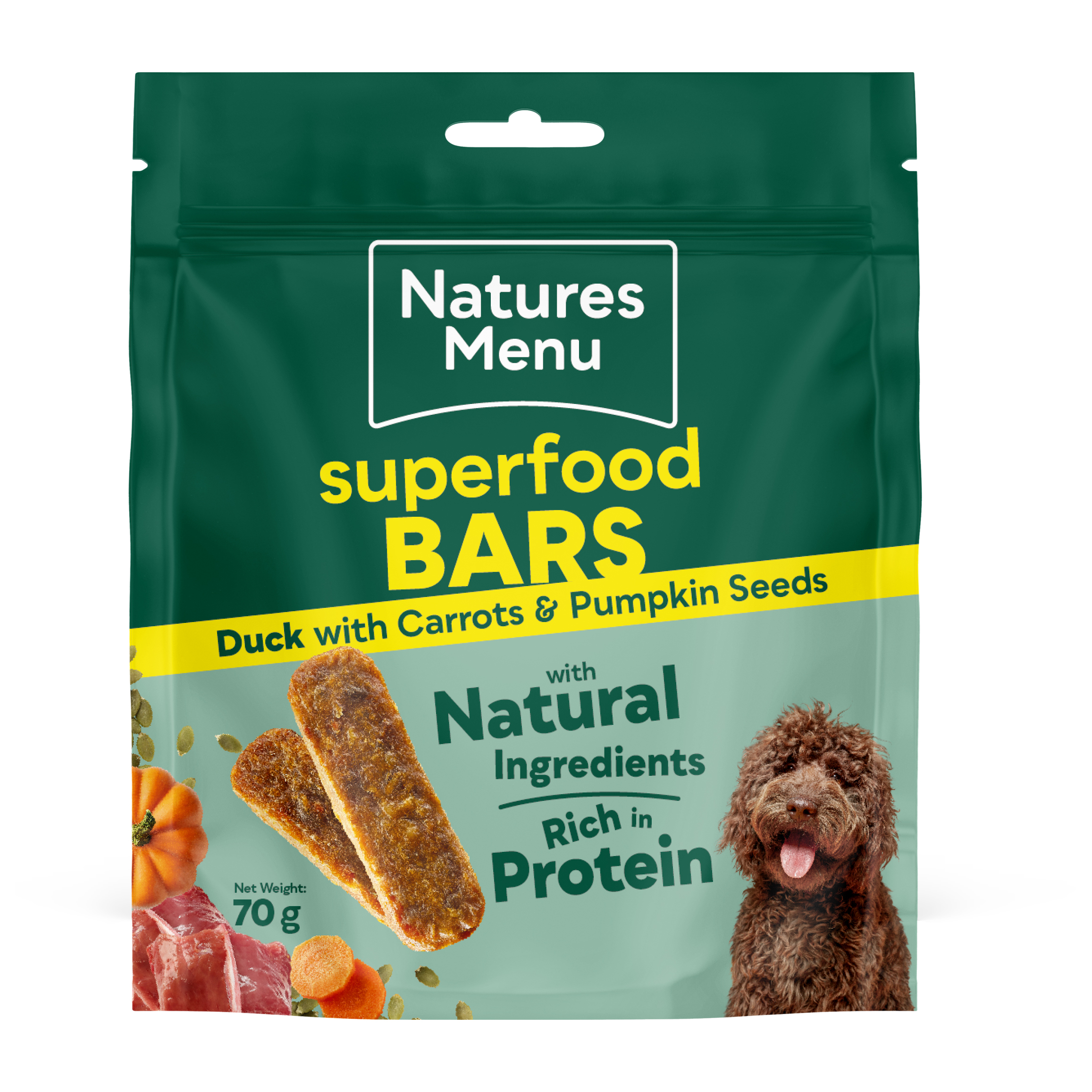 Natures Menu Superfood Bars Duck Dog Treats